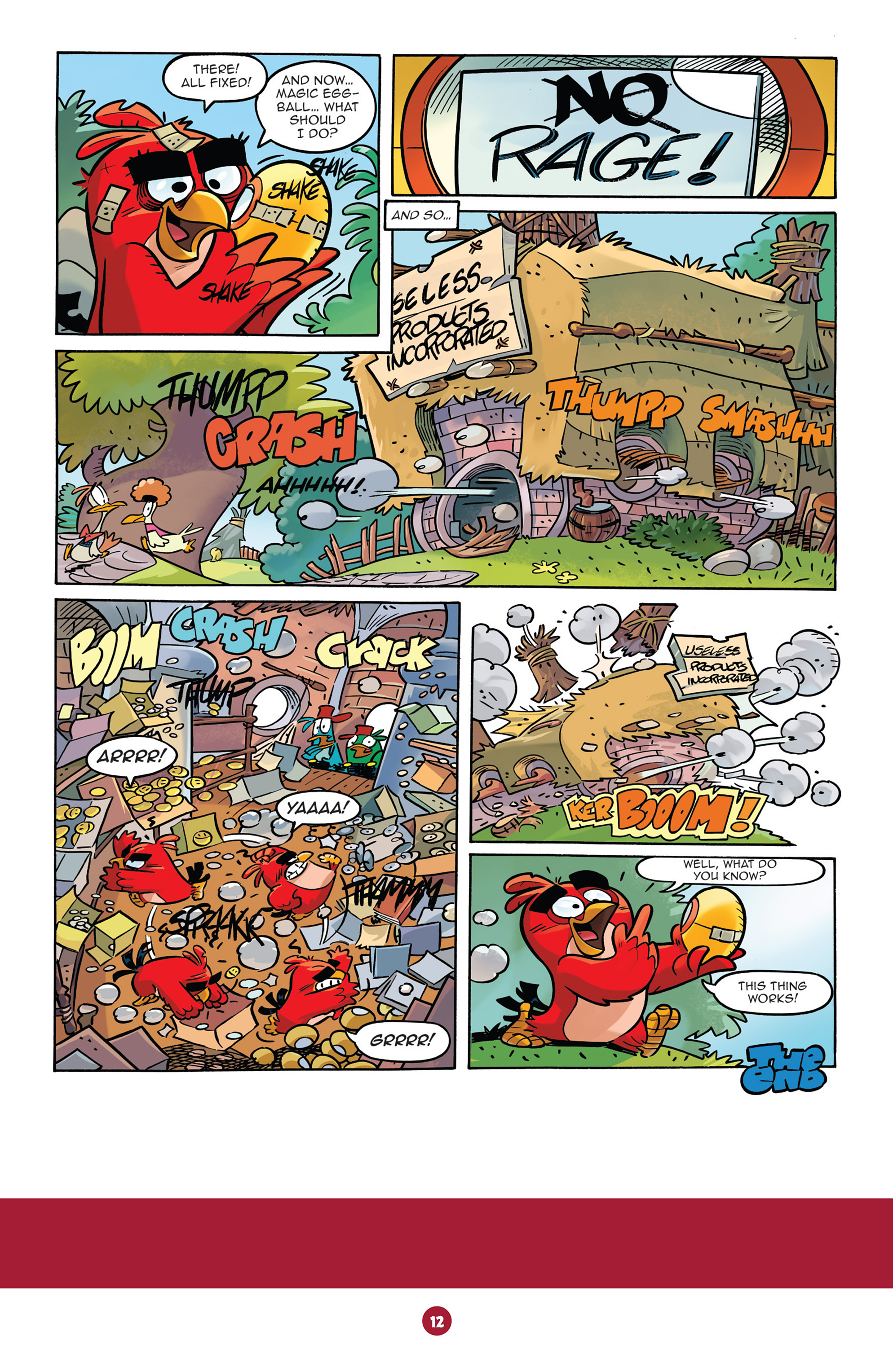 Read online Angry Birds: Big Movie Eggstravaganza comic -  Issue # Full - 14