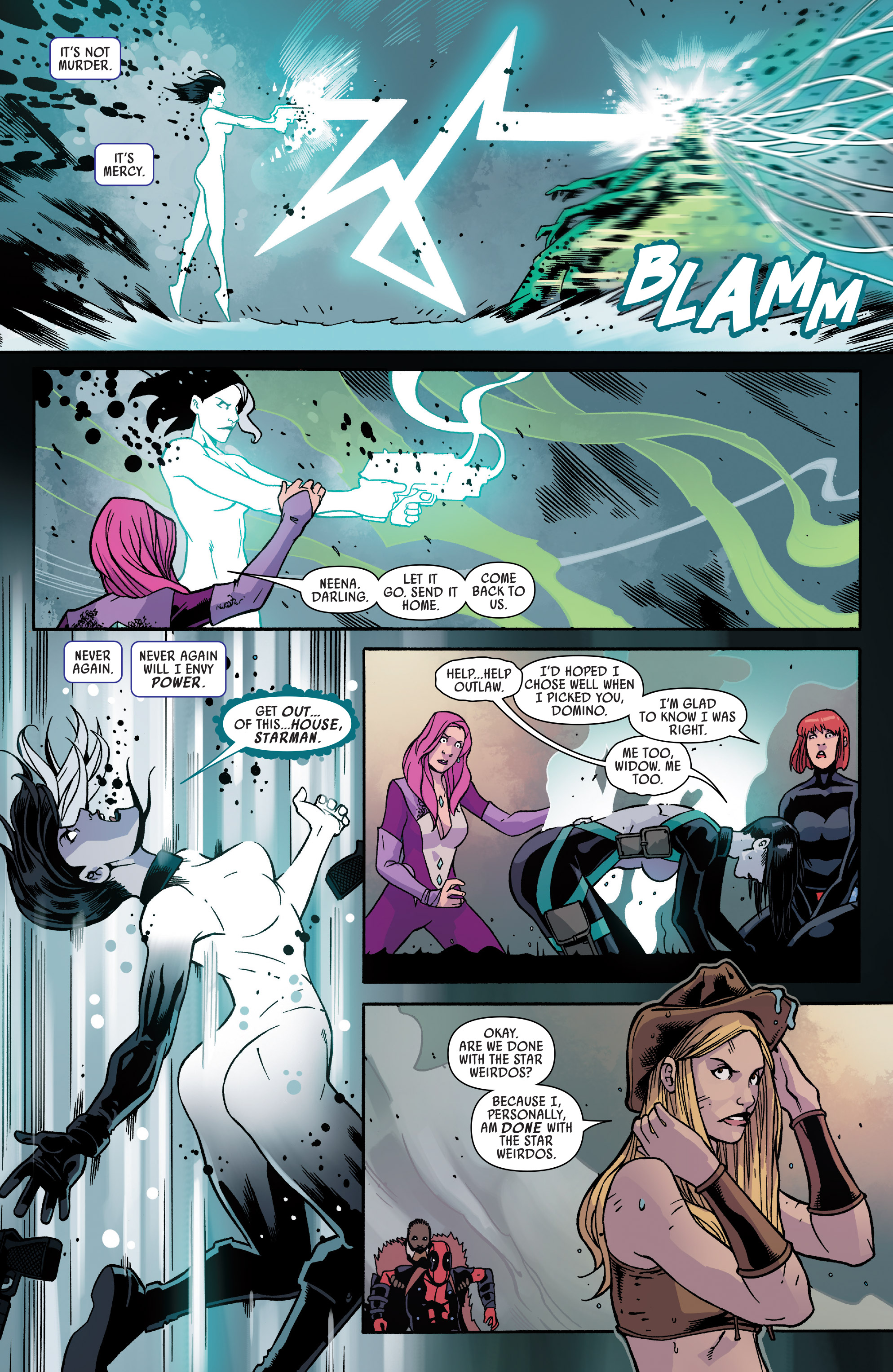 Read online Domino: Hotshots comic -  Issue #4 - 21