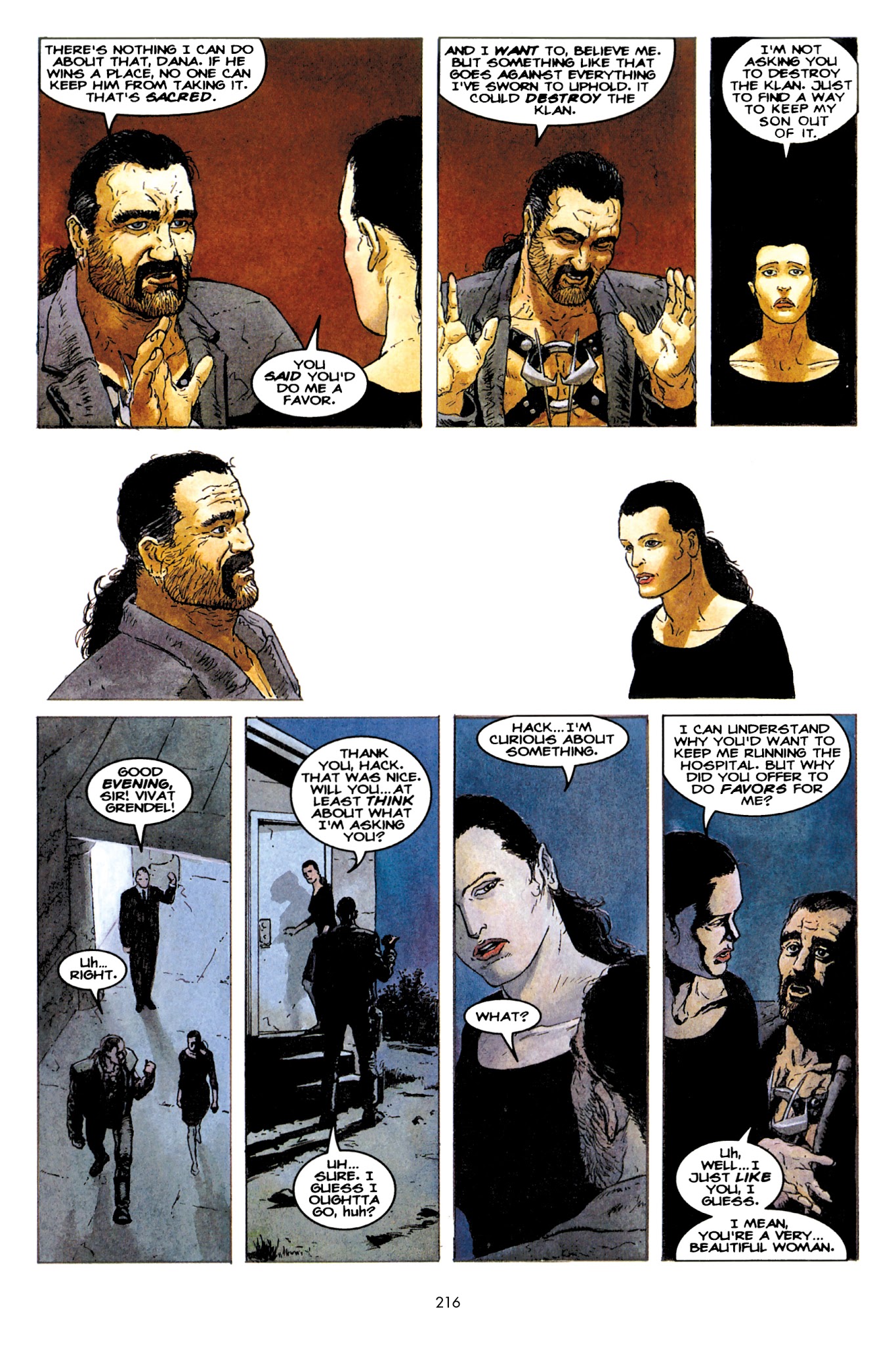 Read online Grendel Tales Omnibus comic -  Issue # TPB 2 - 217