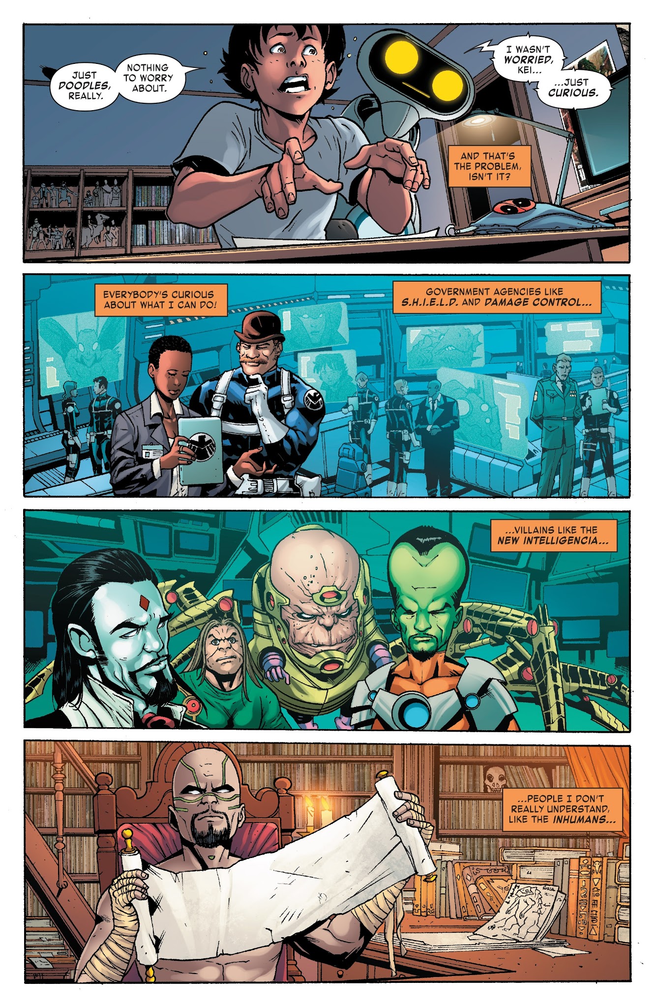 Read online Monsters Unleashed II comic -  Issue #6 - 7