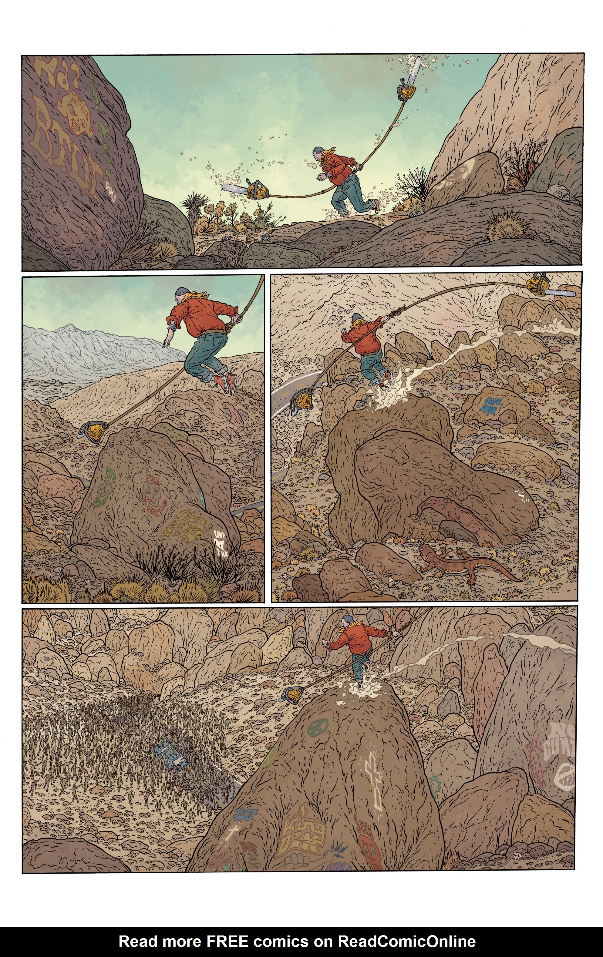 Read online The Shaolin Cowboy: Who'll Stop the Reign? comic -  Issue # _TPB - 23