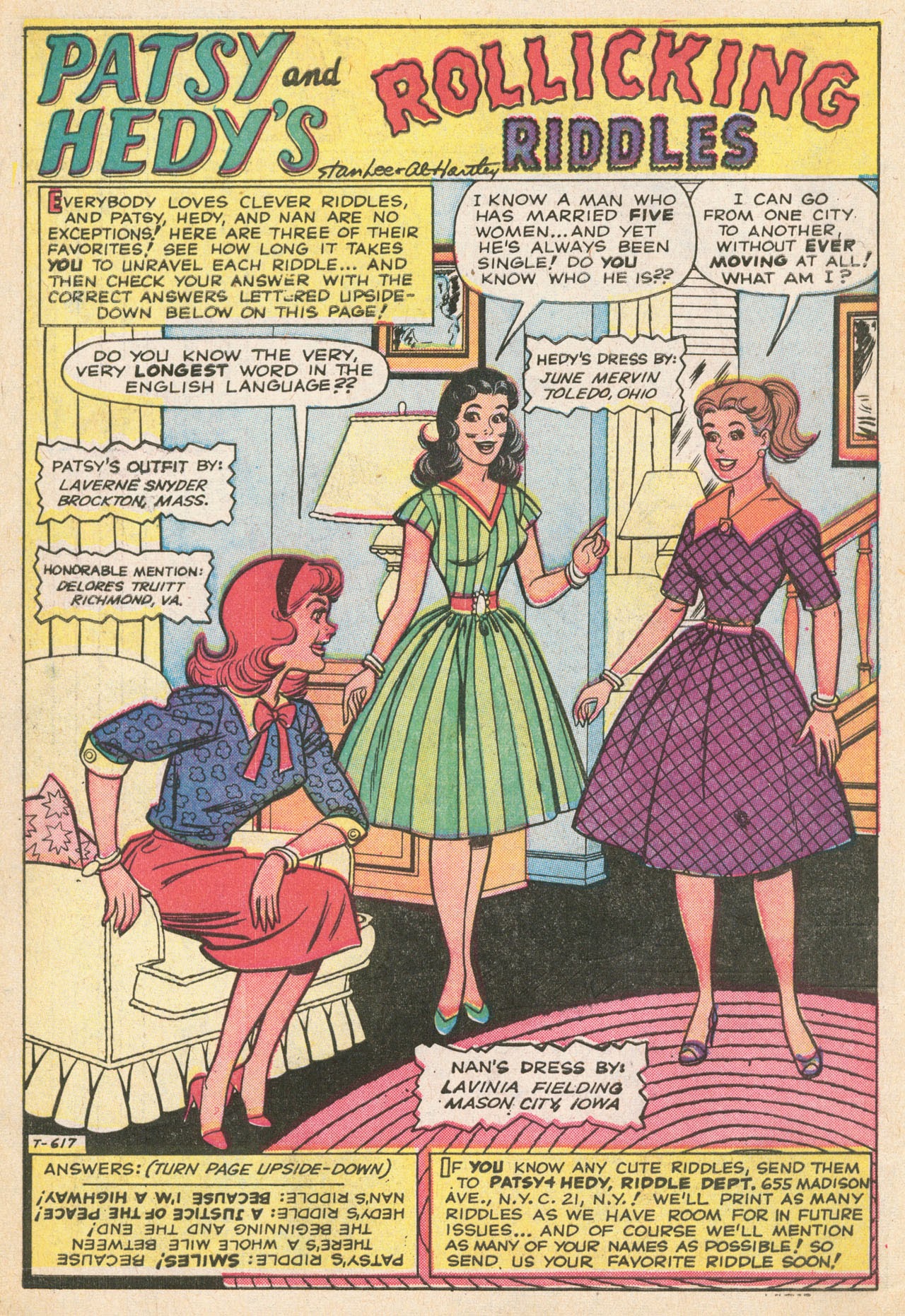 Read online Patsy and Hedy comic -  Issue #69 - 10