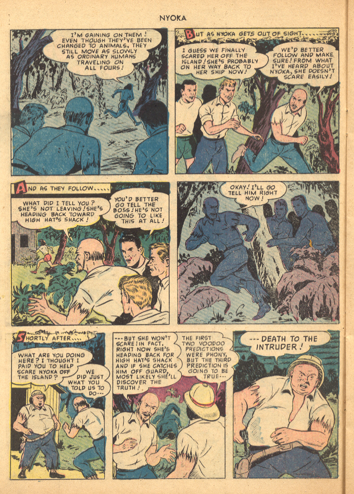 Read online Nyoka the Jungle Girl (1945) comic -  Issue #39 - 20