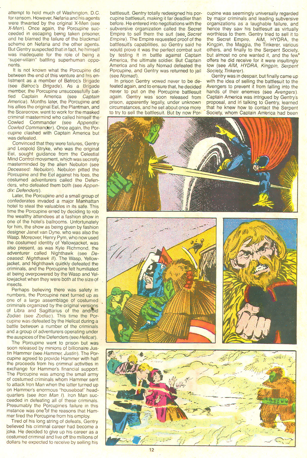 Read online The Official Handbook of the Marvel Universe Deluxe Edition comic -  Issue #19 - 14