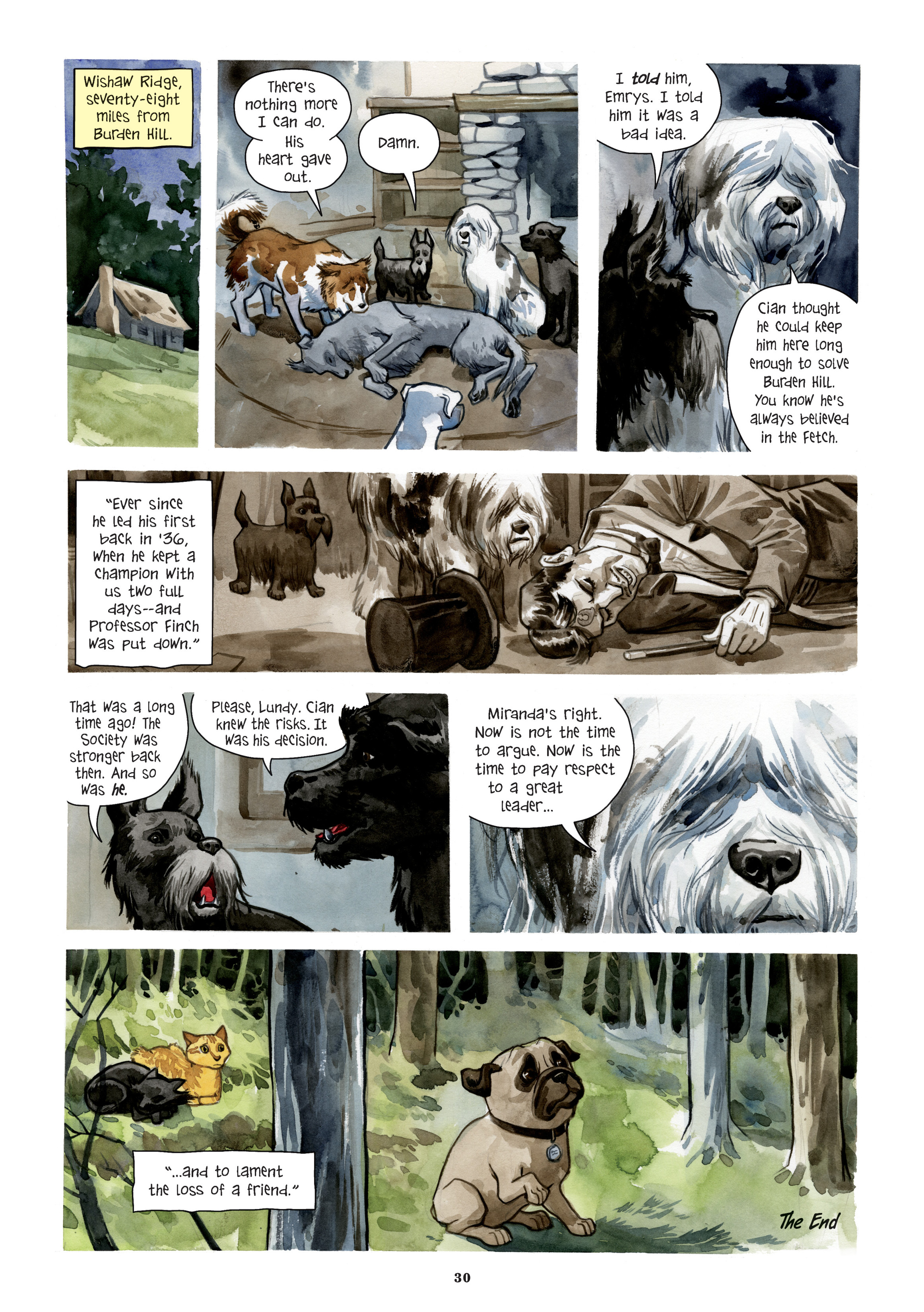 Read online Beasts of Burden: Neighborhood Watch (2019) comic -  Issue # TPB (Part 1) - 33