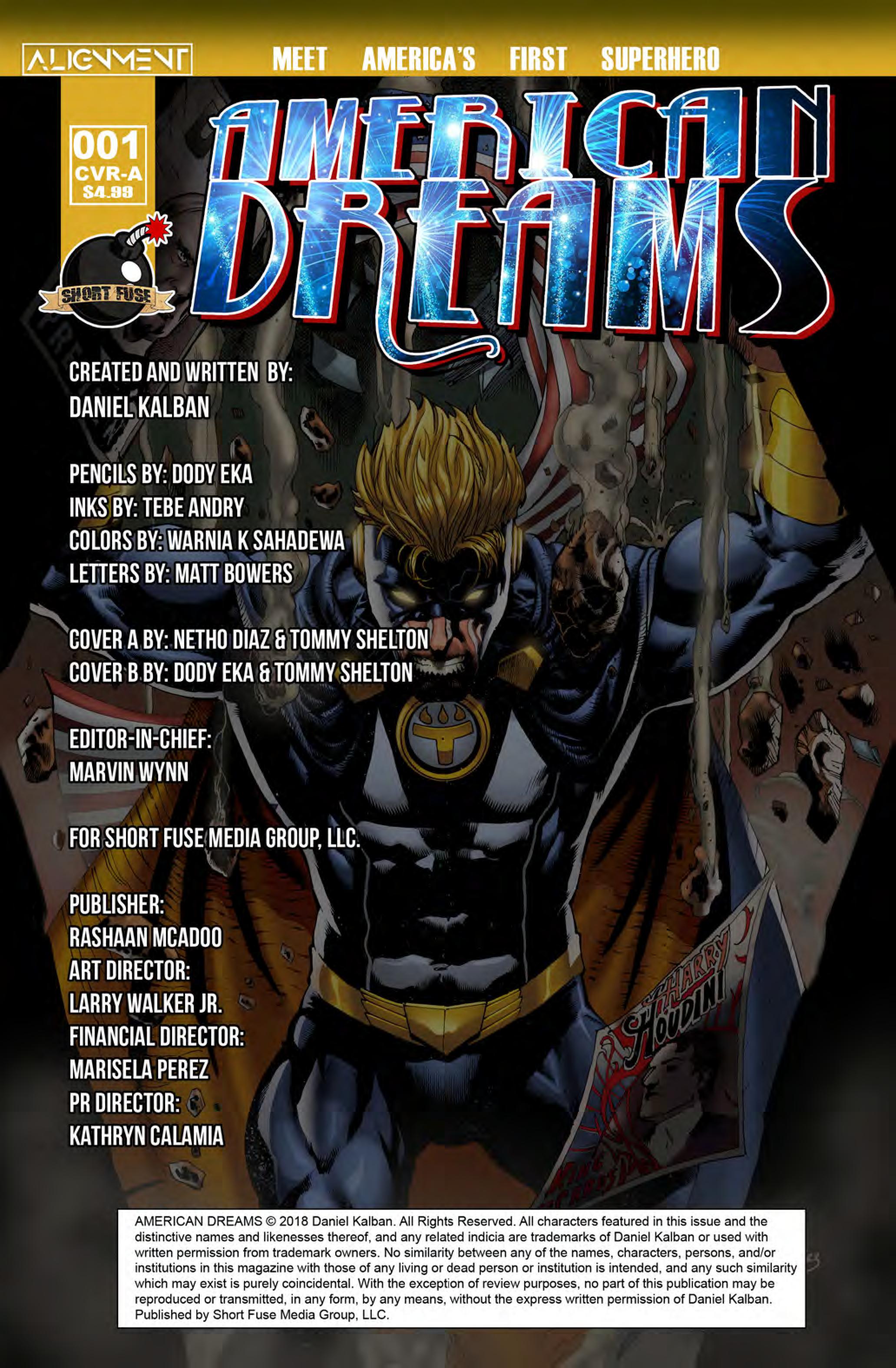 Read online American Dreams comic -  Issue #1 - 2