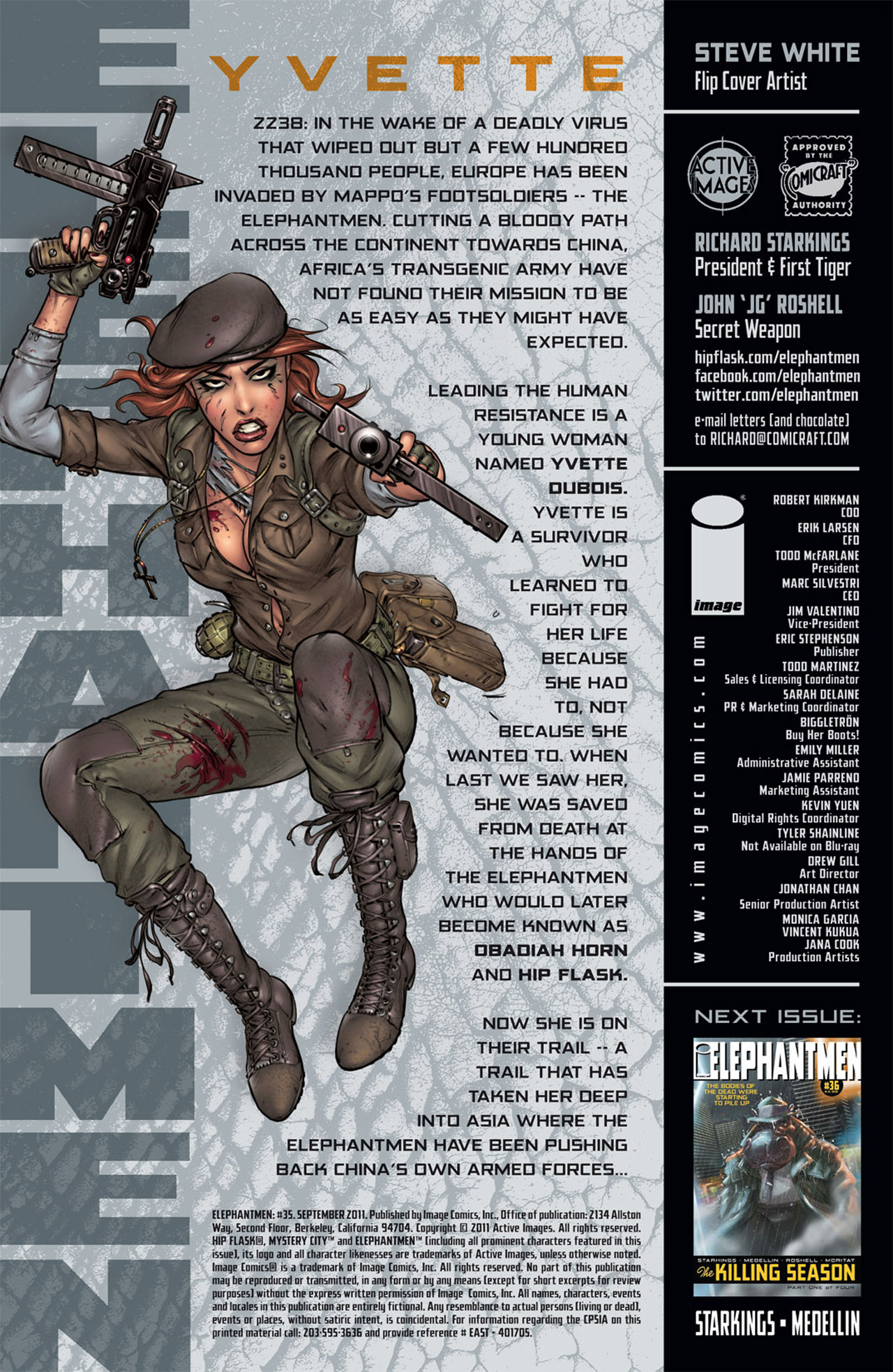 Read online Elephantmen comic -  Issue #35 - 3