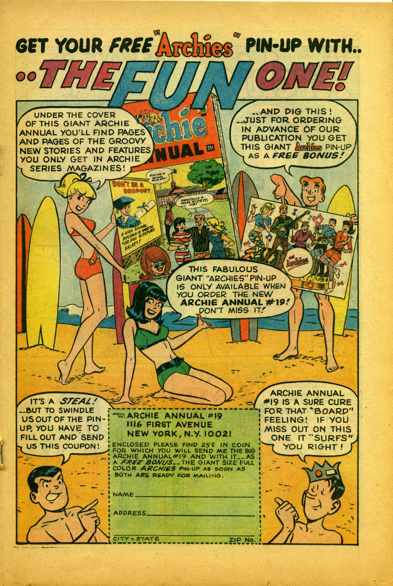 Read online Archie (1960) comic -  Issue #175 - 18