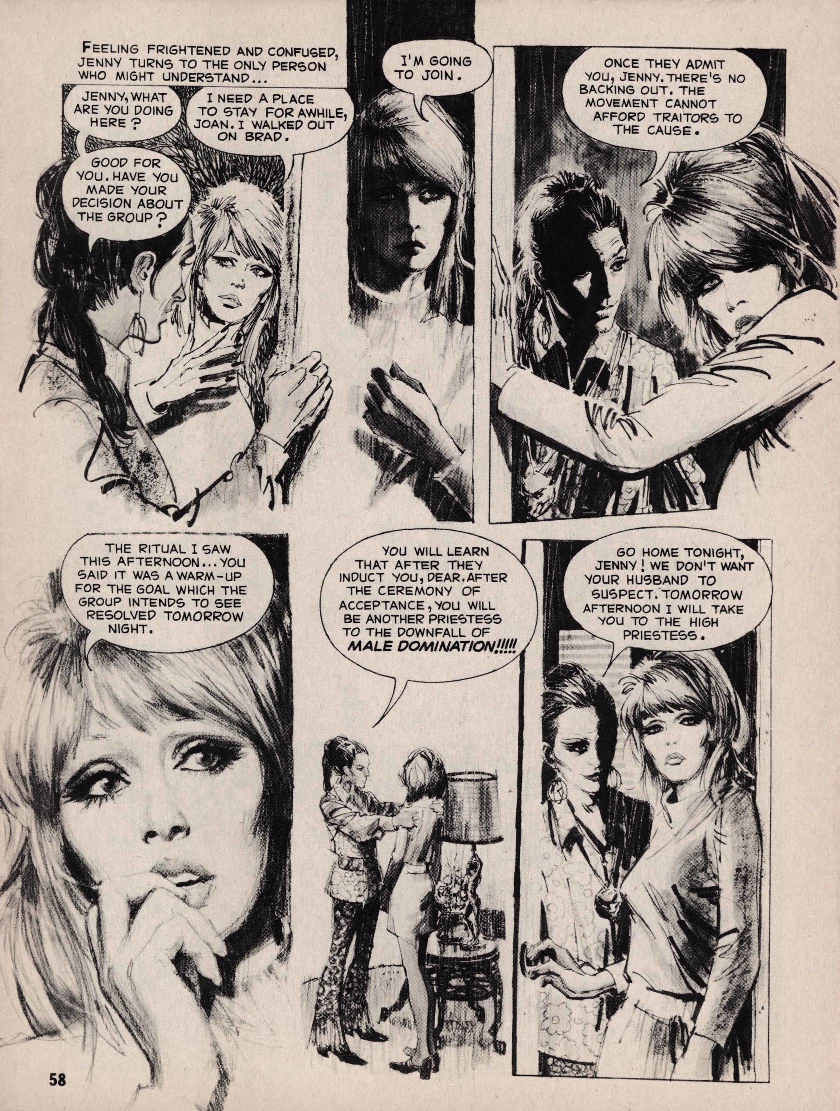 Read online Vampirella (1969) comic -  Issue #15 - 57