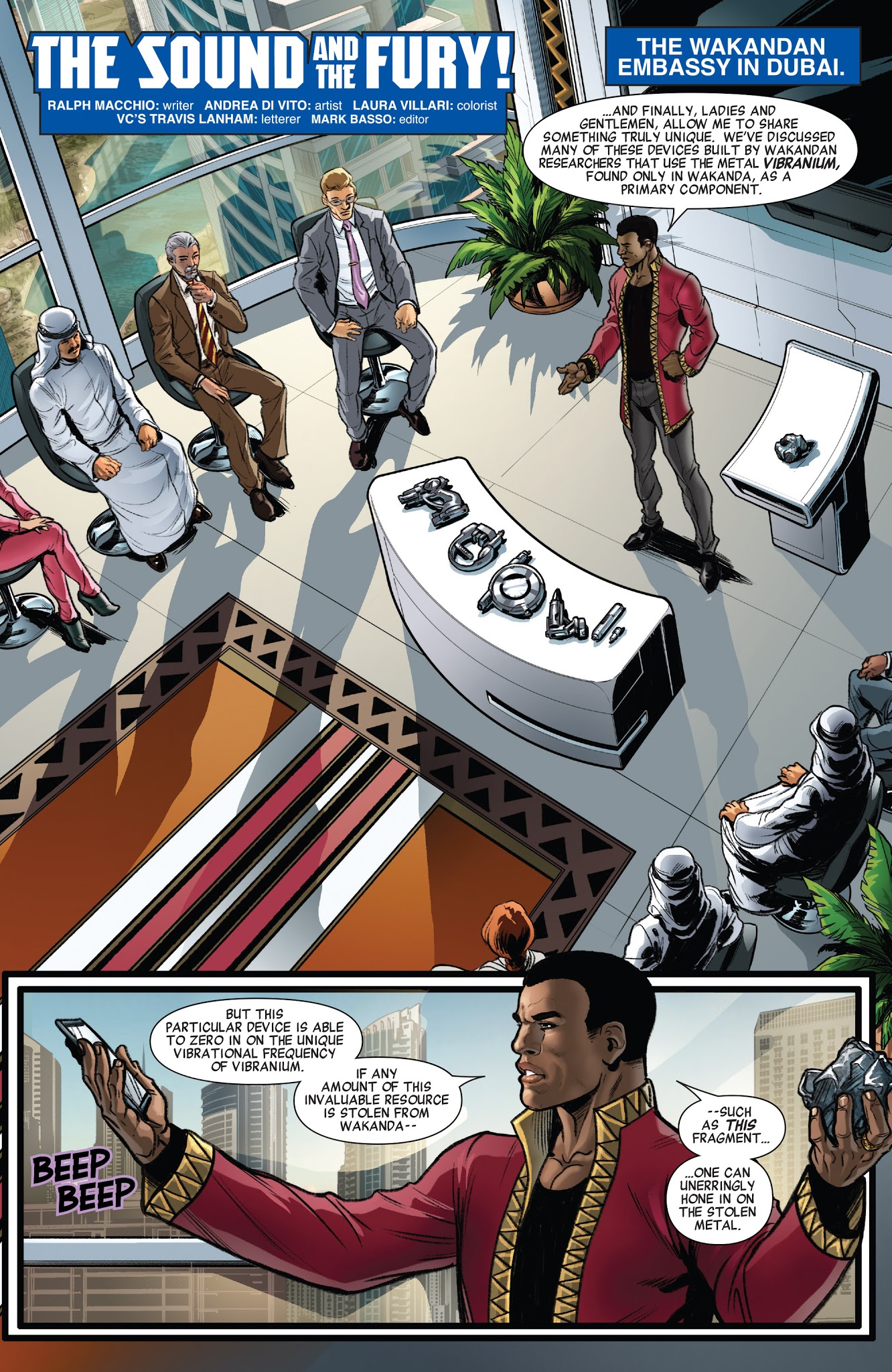 Read online Black Panther: The Sound and the Fury comic -  Issue # Full - 3