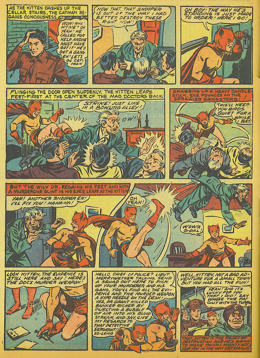 Read online Cat-Man Comics comic -  Issue #15 - 11