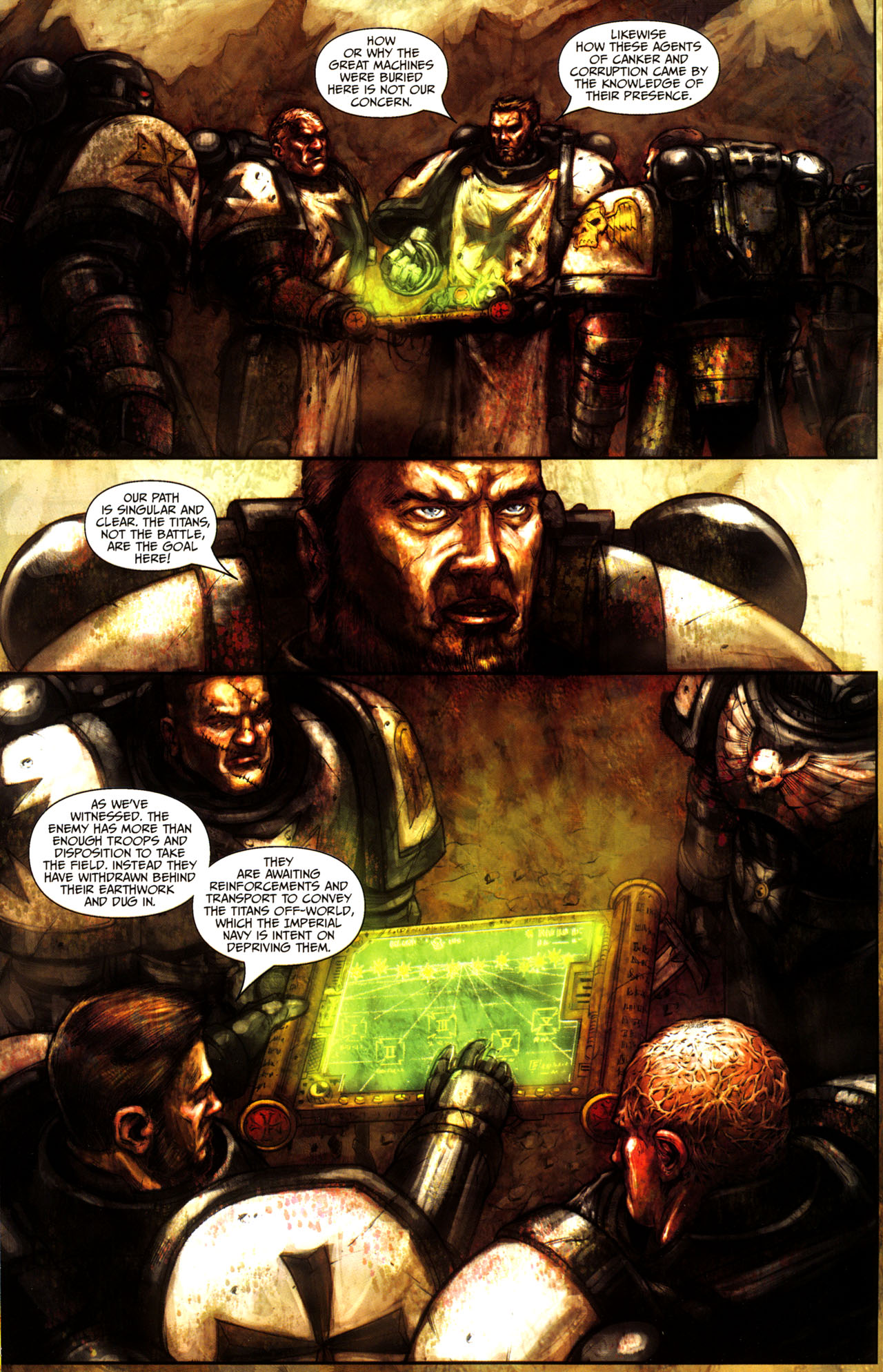 Read online Warhammer 40,000: Damnation Crusade comic -  Issue #5 - 7