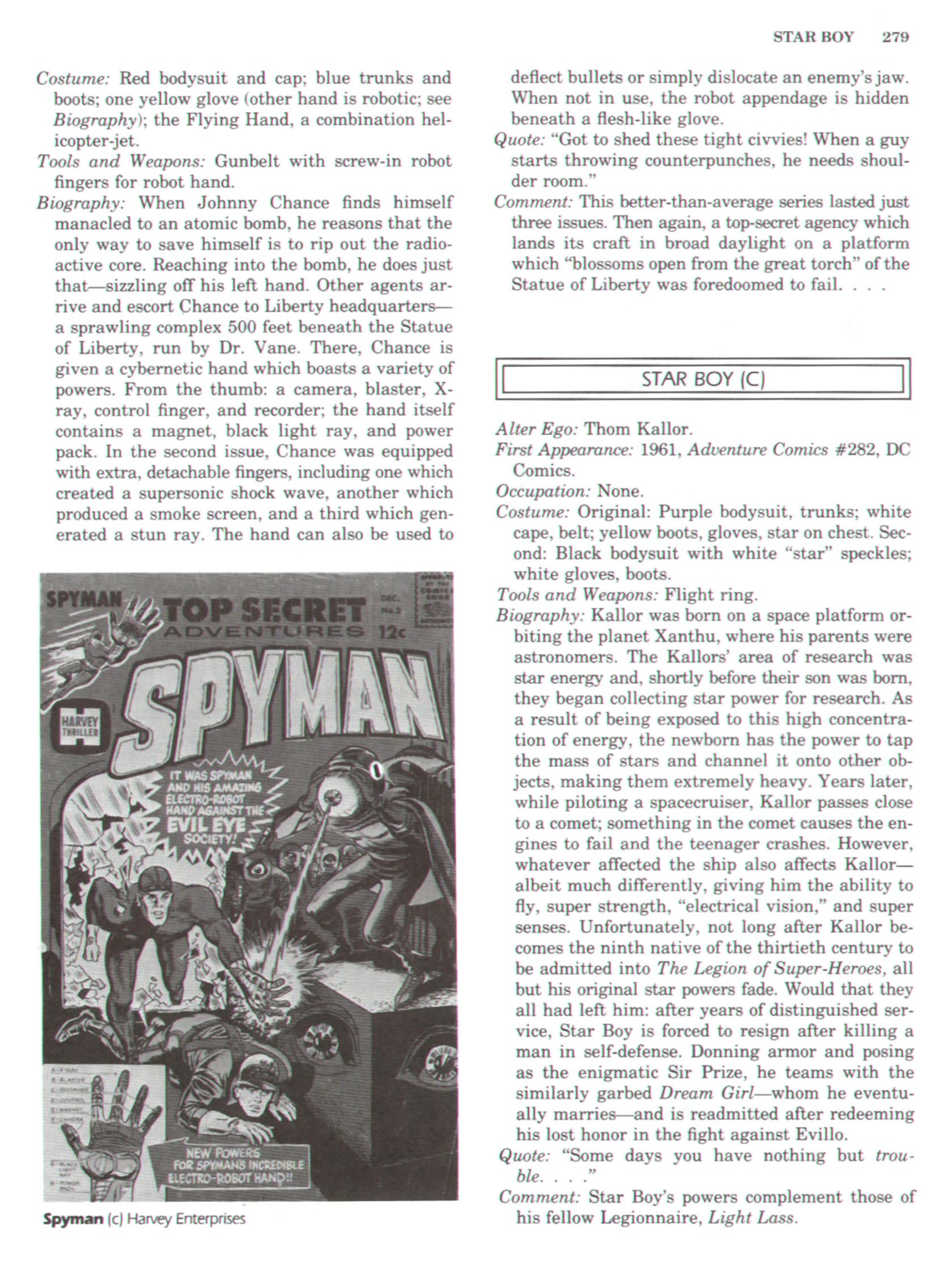 Read online The Encyclopedia of Superheroes comic -  Issue # TPB (Part 4) - 14