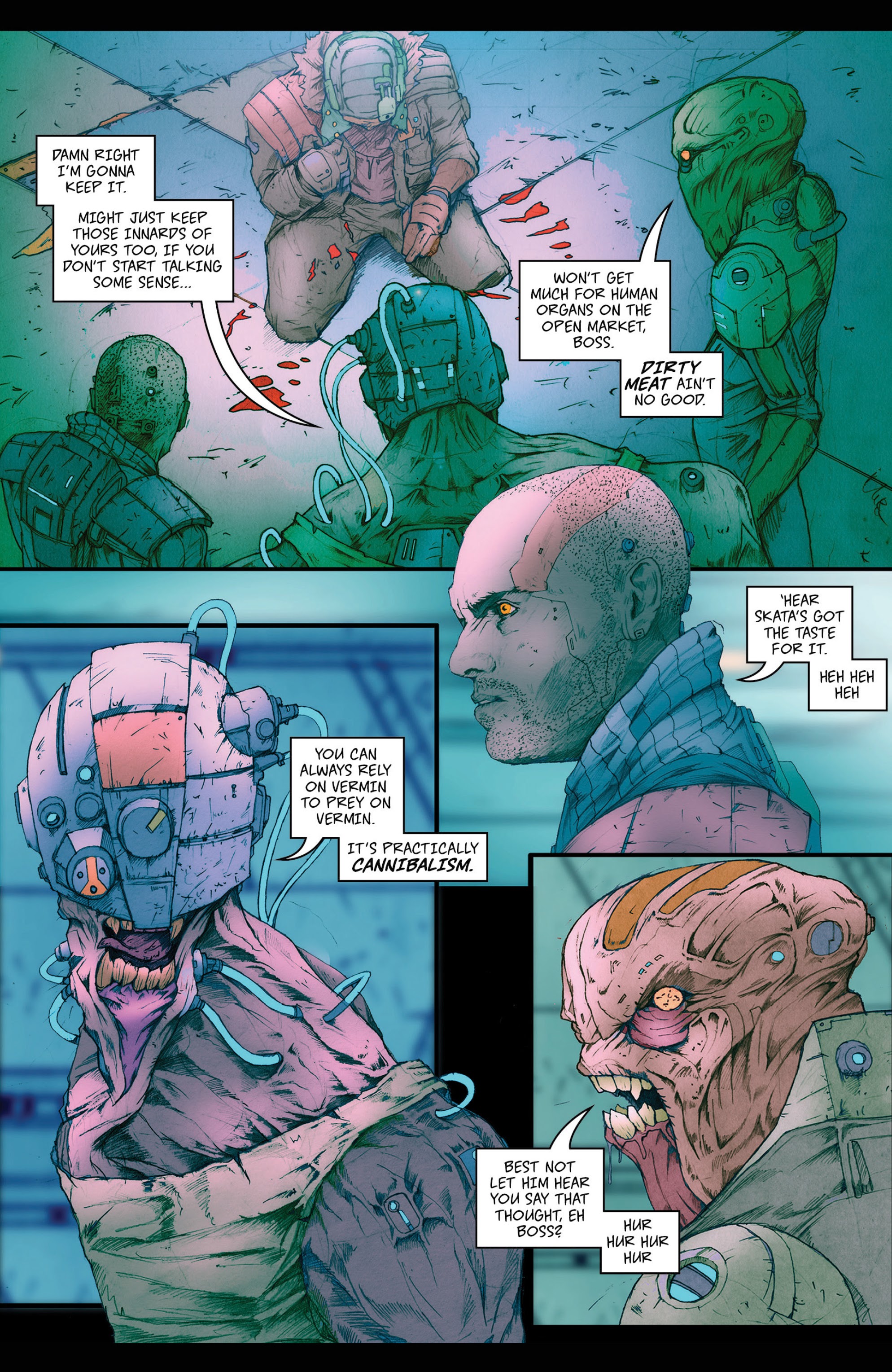 Read online Metal Made Flesh comic -  Issue # TPB - 98