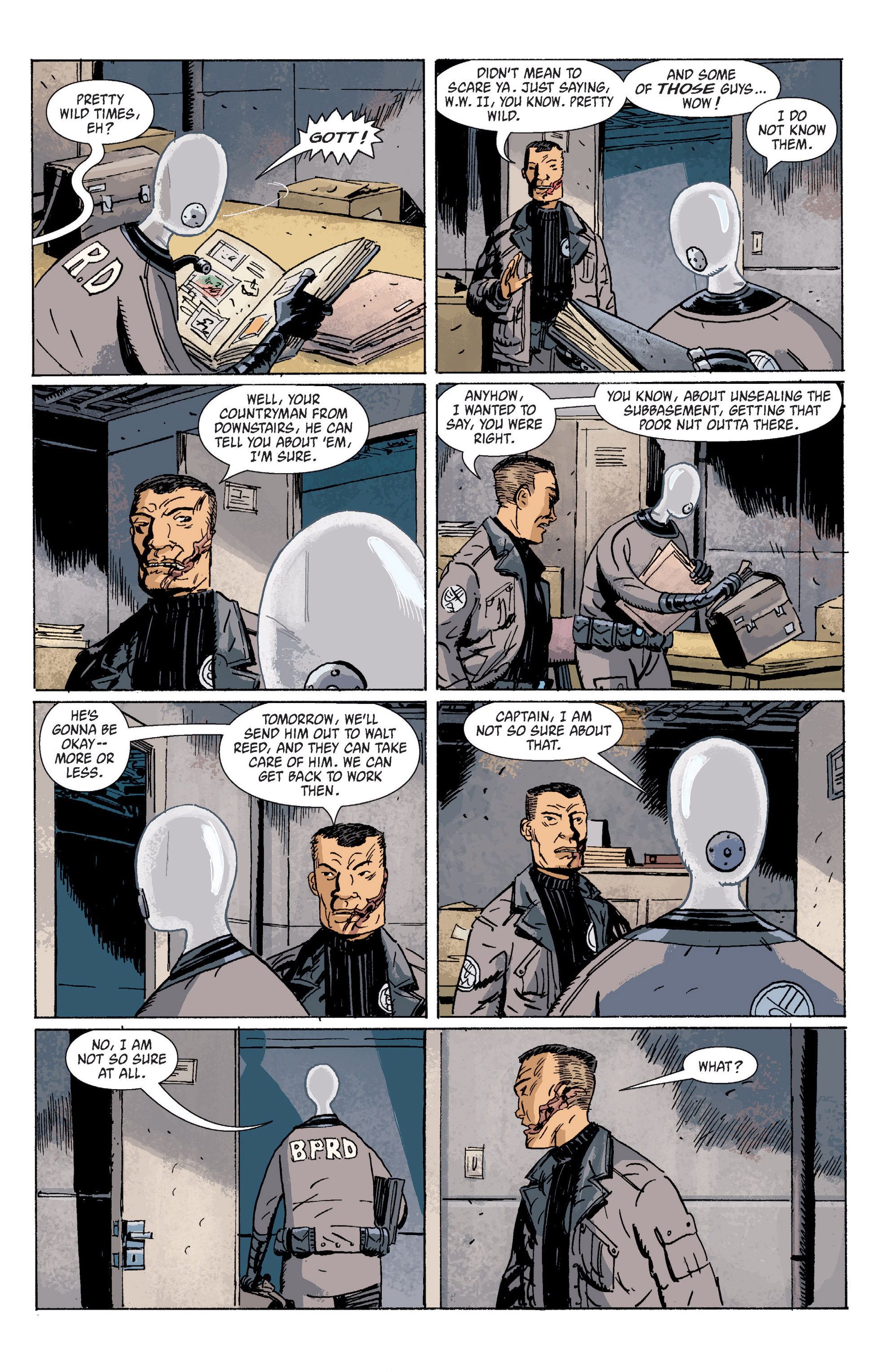 Read online B.P.R.D. (2003) comic -  Issue # TPB 4 - 85