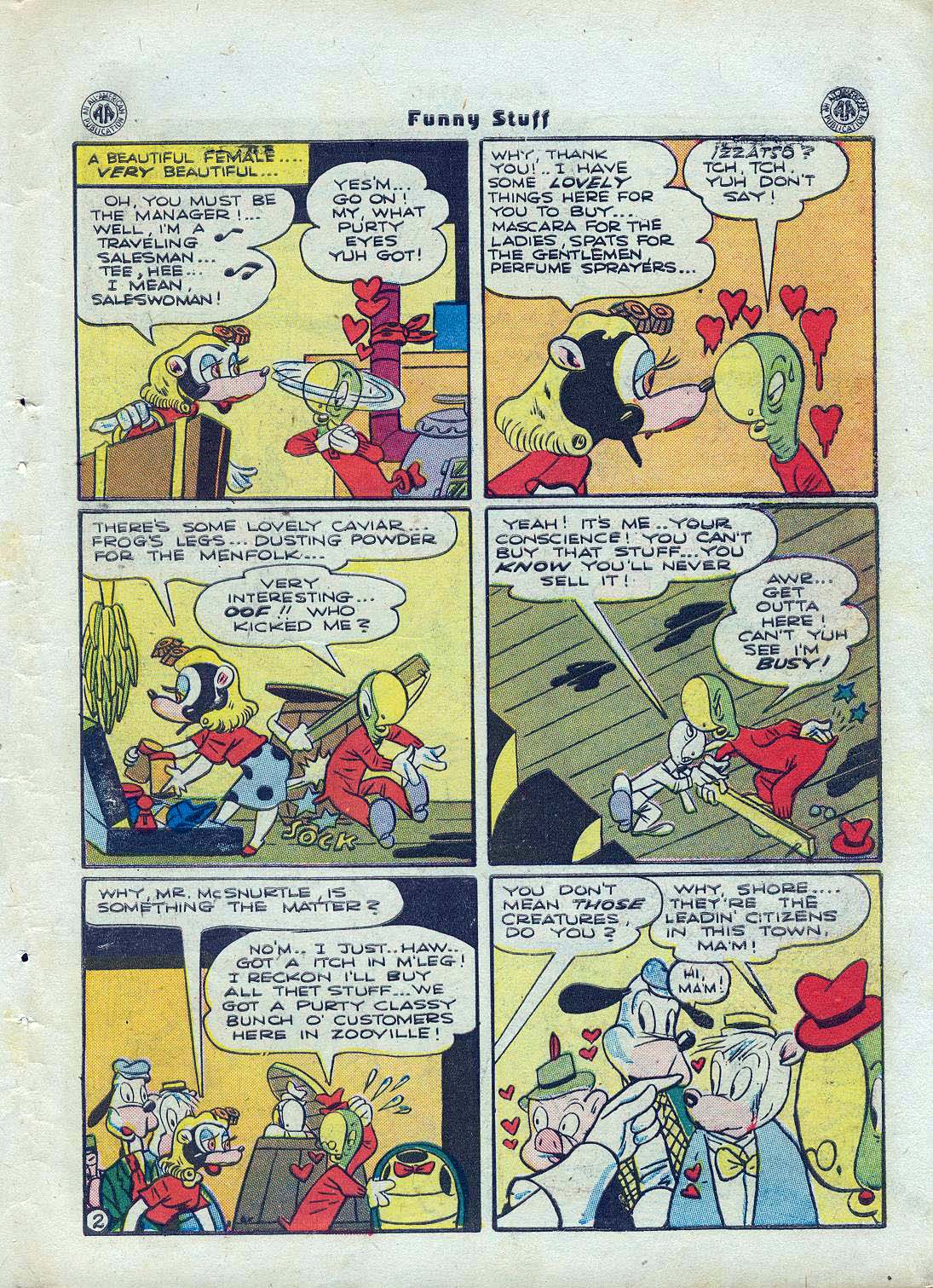 Read online Funny Stuff comic -  Issue #6 - 39