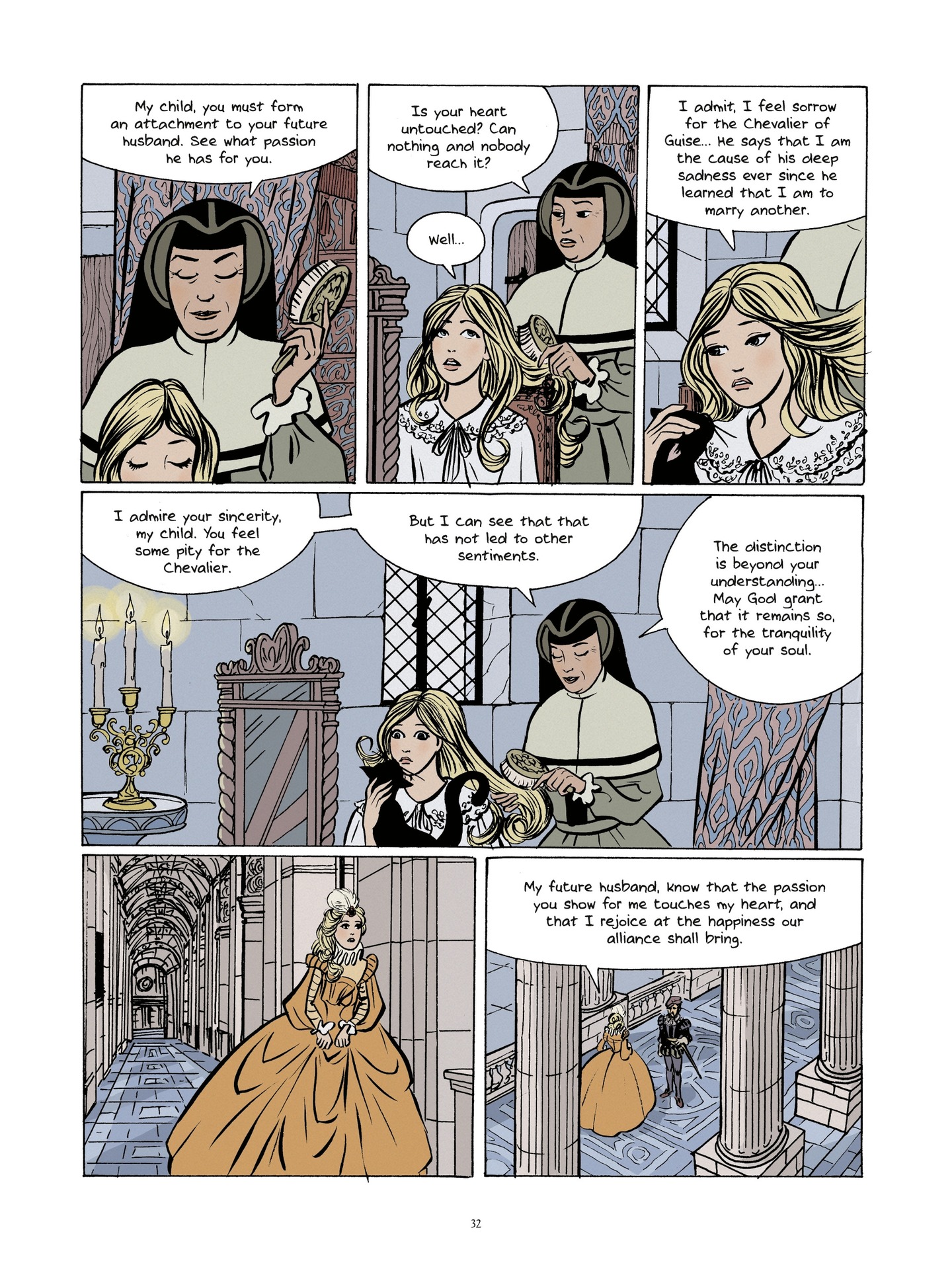 Read online The Princess of Clèves comic -  Issue # TPB (Part 1) - 28
