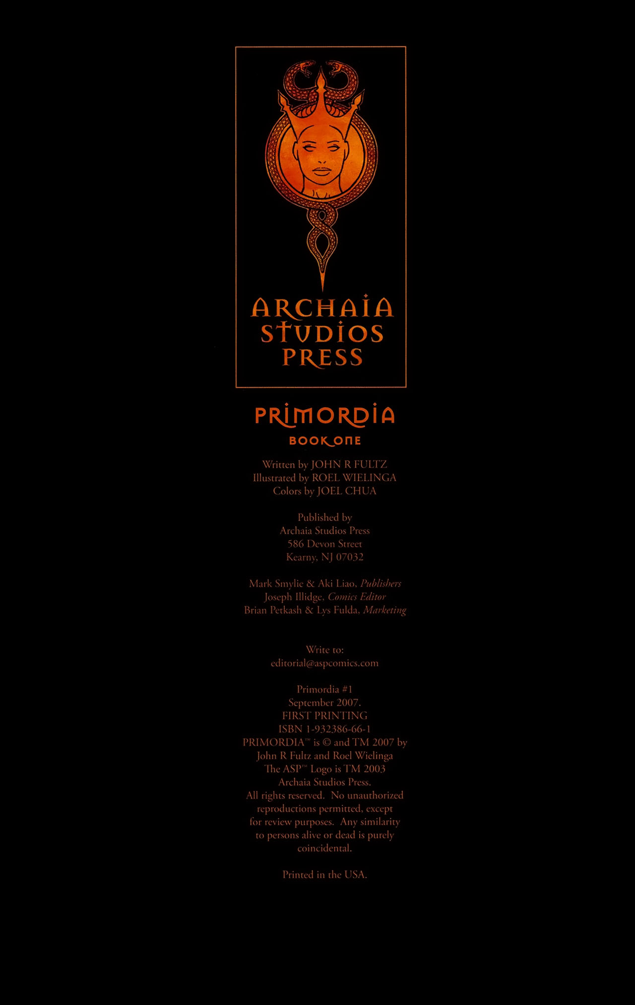 Read online Primordia comic -  Issue #1 - 2