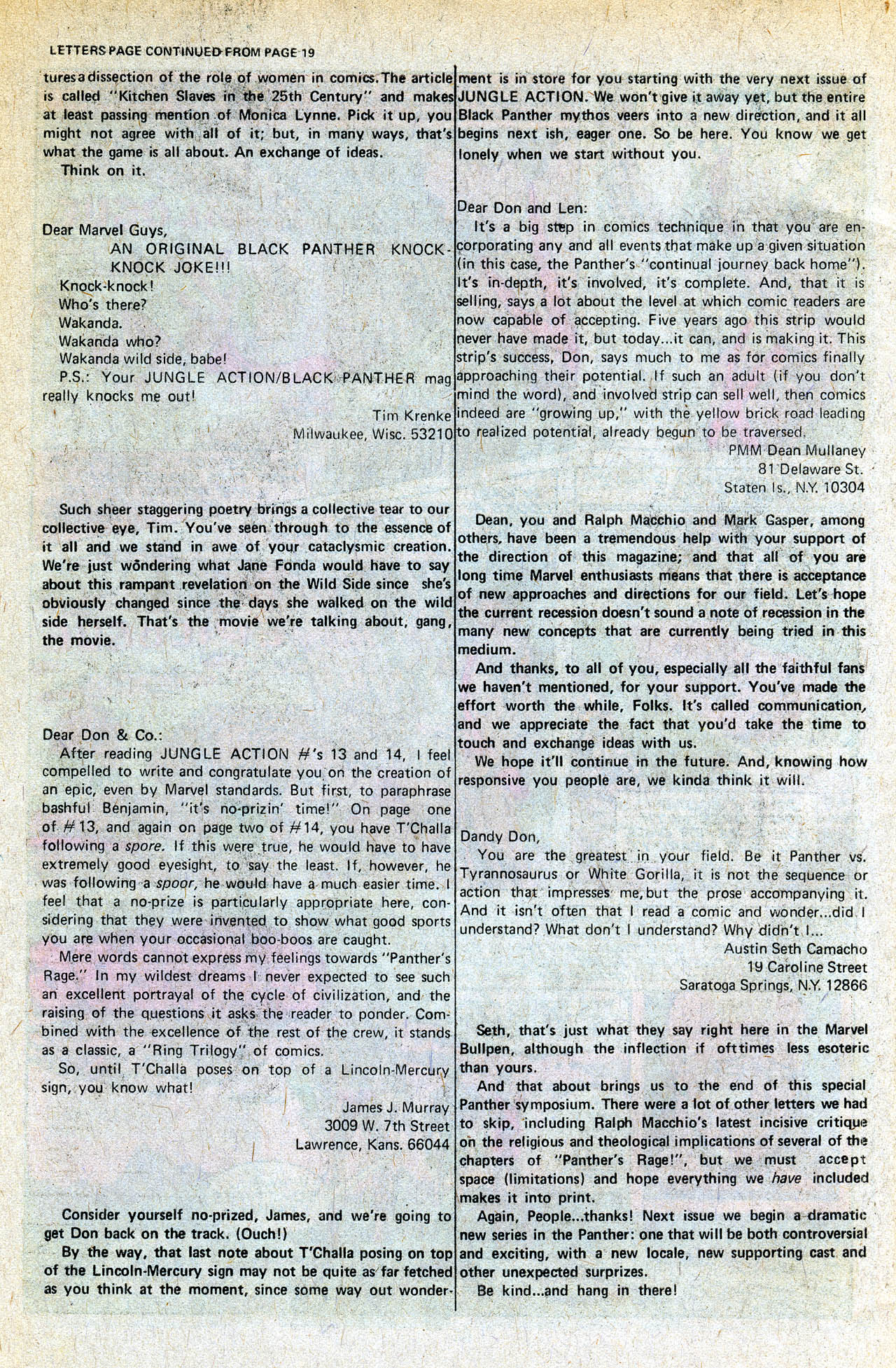 Read online Jungle Action (1972) comic -  Issue #18 - 33