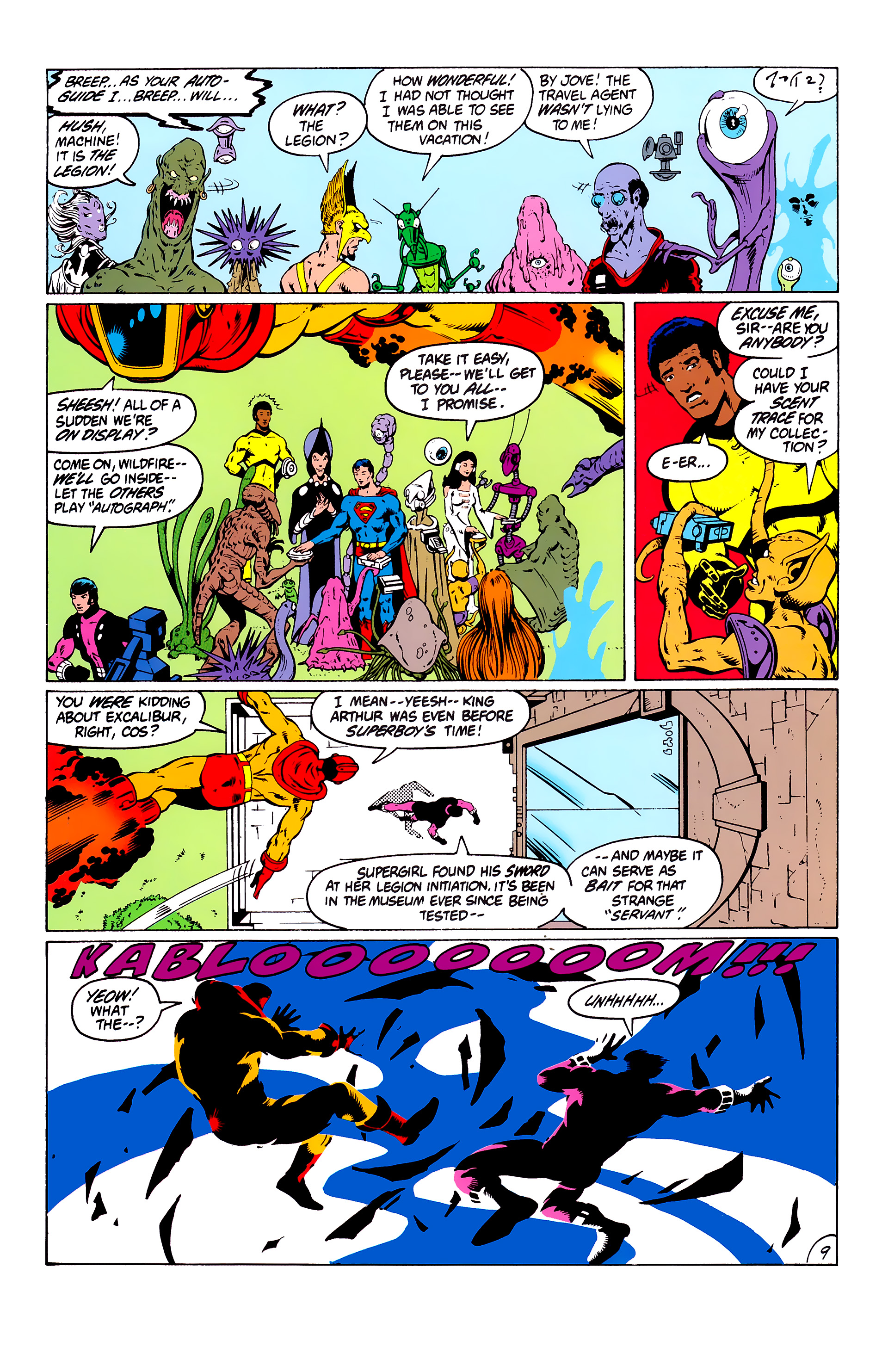 Read online Legion of Super-Heroes (1980) comic -  Issue #290 - 10