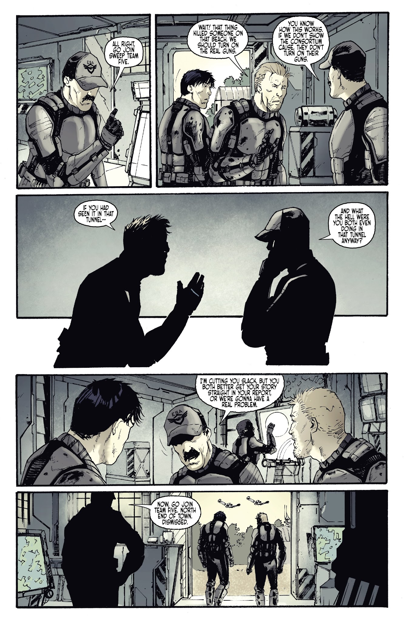 Read online Port of Earth comic -  Issue #3 - 13