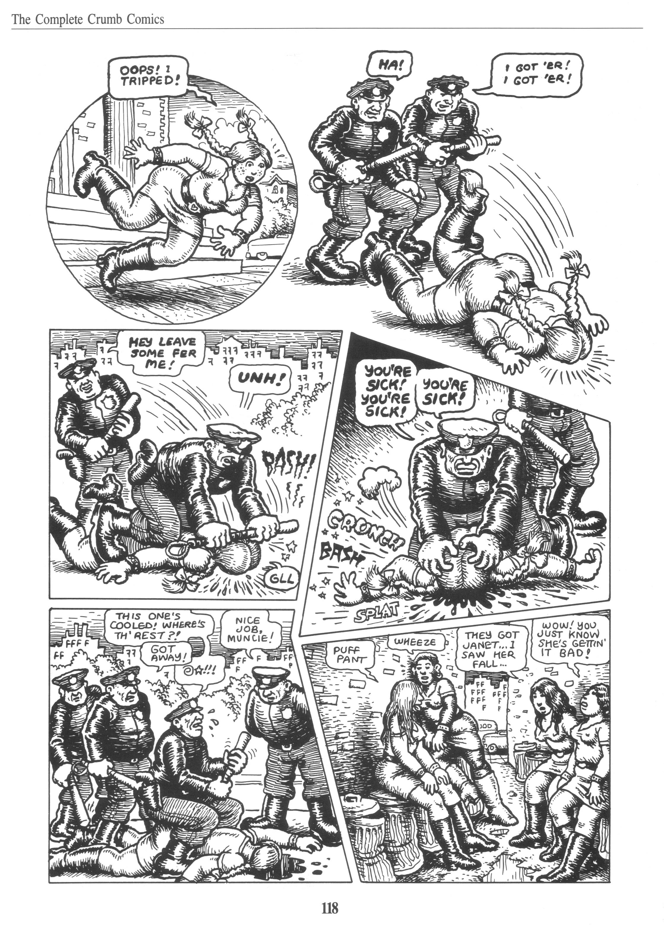 Read online The Complete Crumb Comics comic -  Issue # TPB 5 - 129