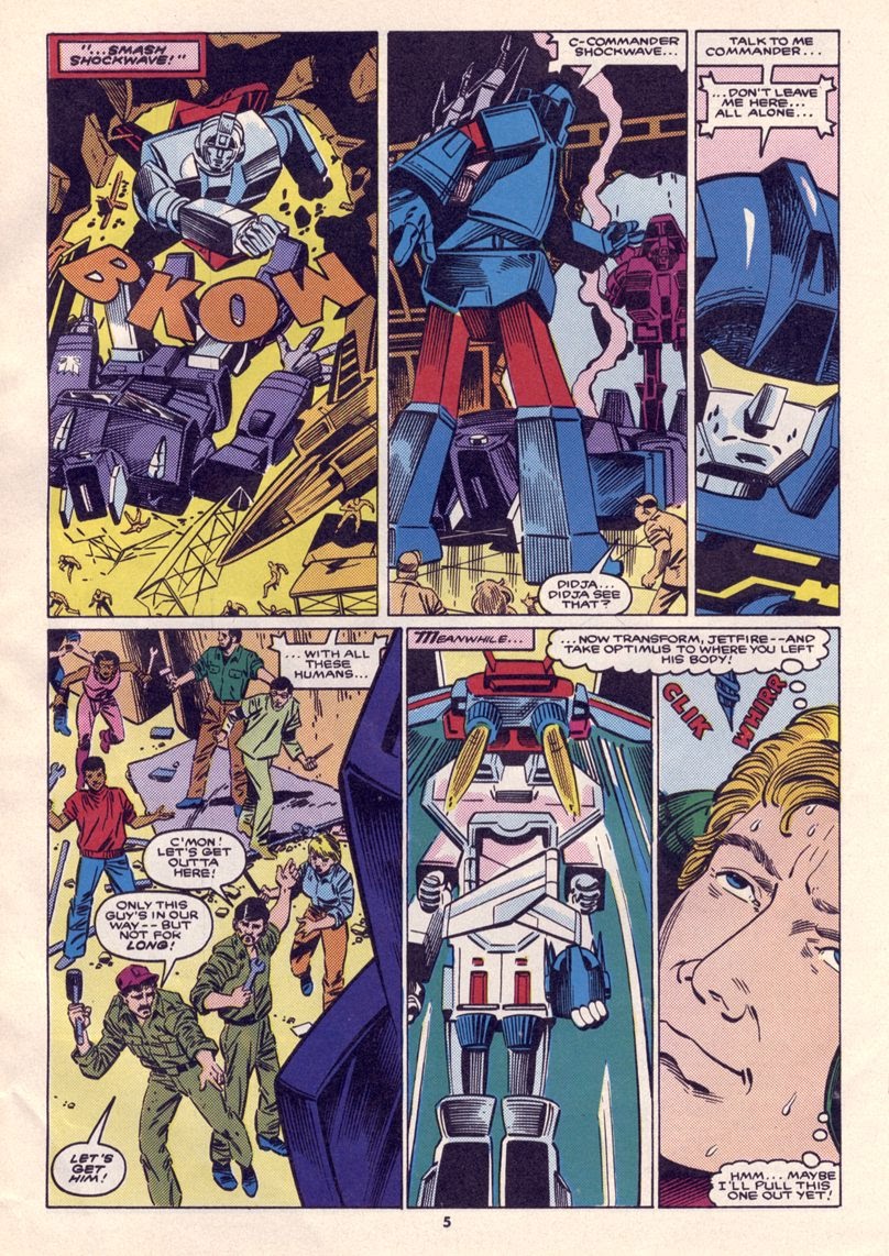 Read online The Transformers (UK) comic -  Issue #40 - 4