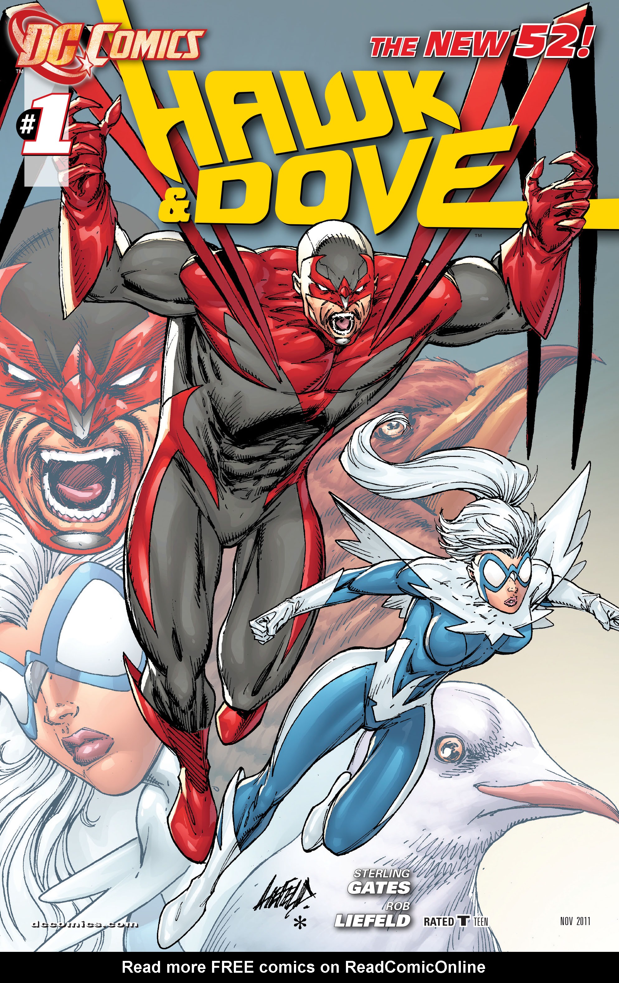 Read online Hawk & Dove comic -  Issue #1 - 1