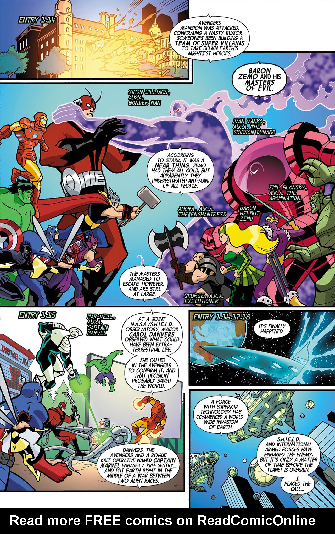 Read online Marvel Universe Avengers Earth's Mightiest Heroes comic -  Issue #1 - 18