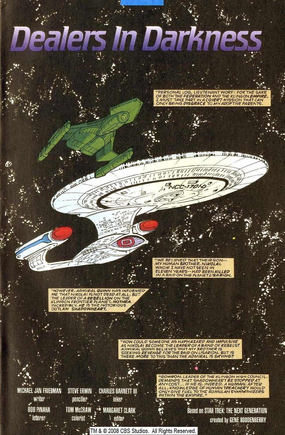 Read online Star Trek: The Next Generation - Shadowheart comic -  Issue #2 - 3