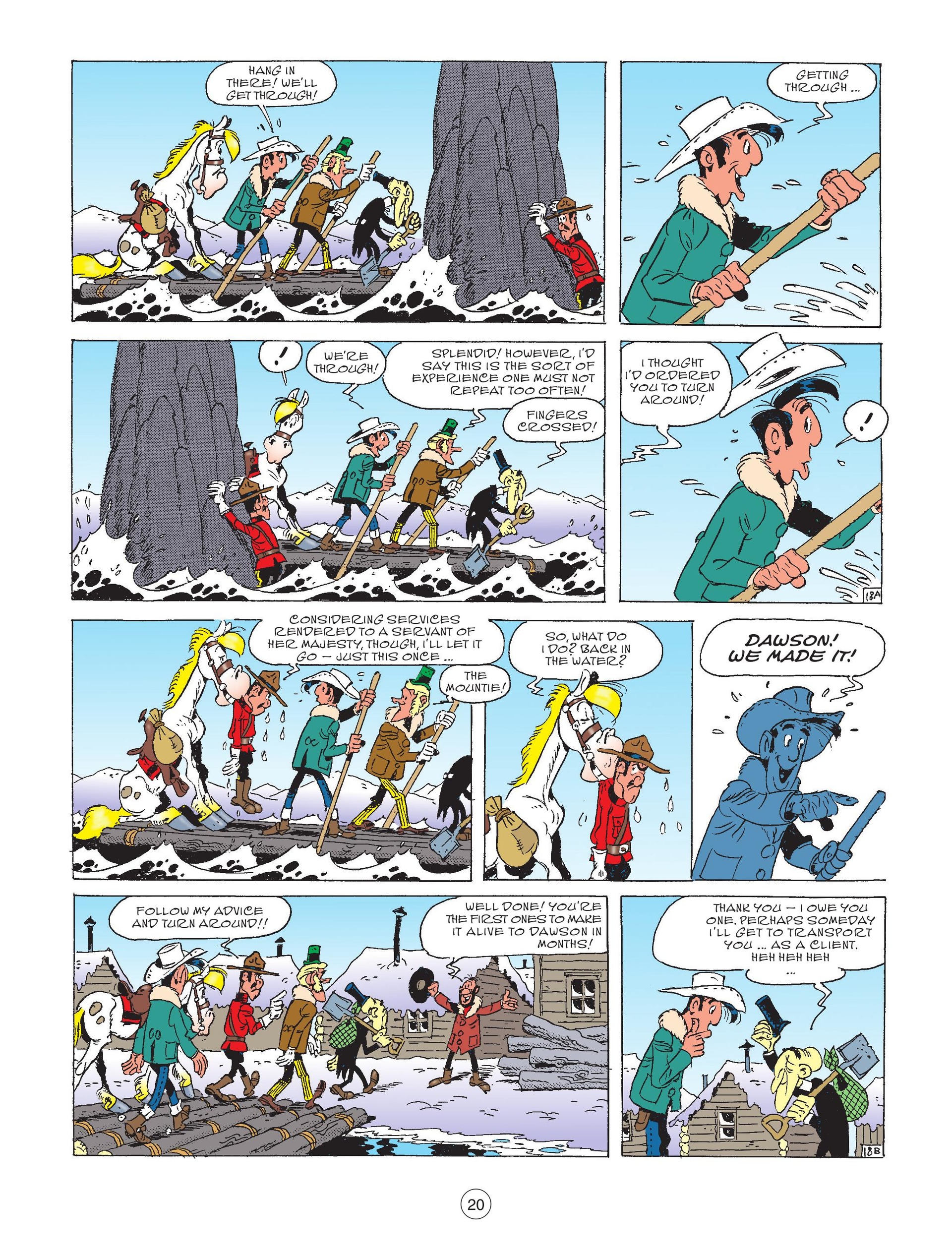 Read online A Lucky Luke Adventure comic -  Issue #74 - 22