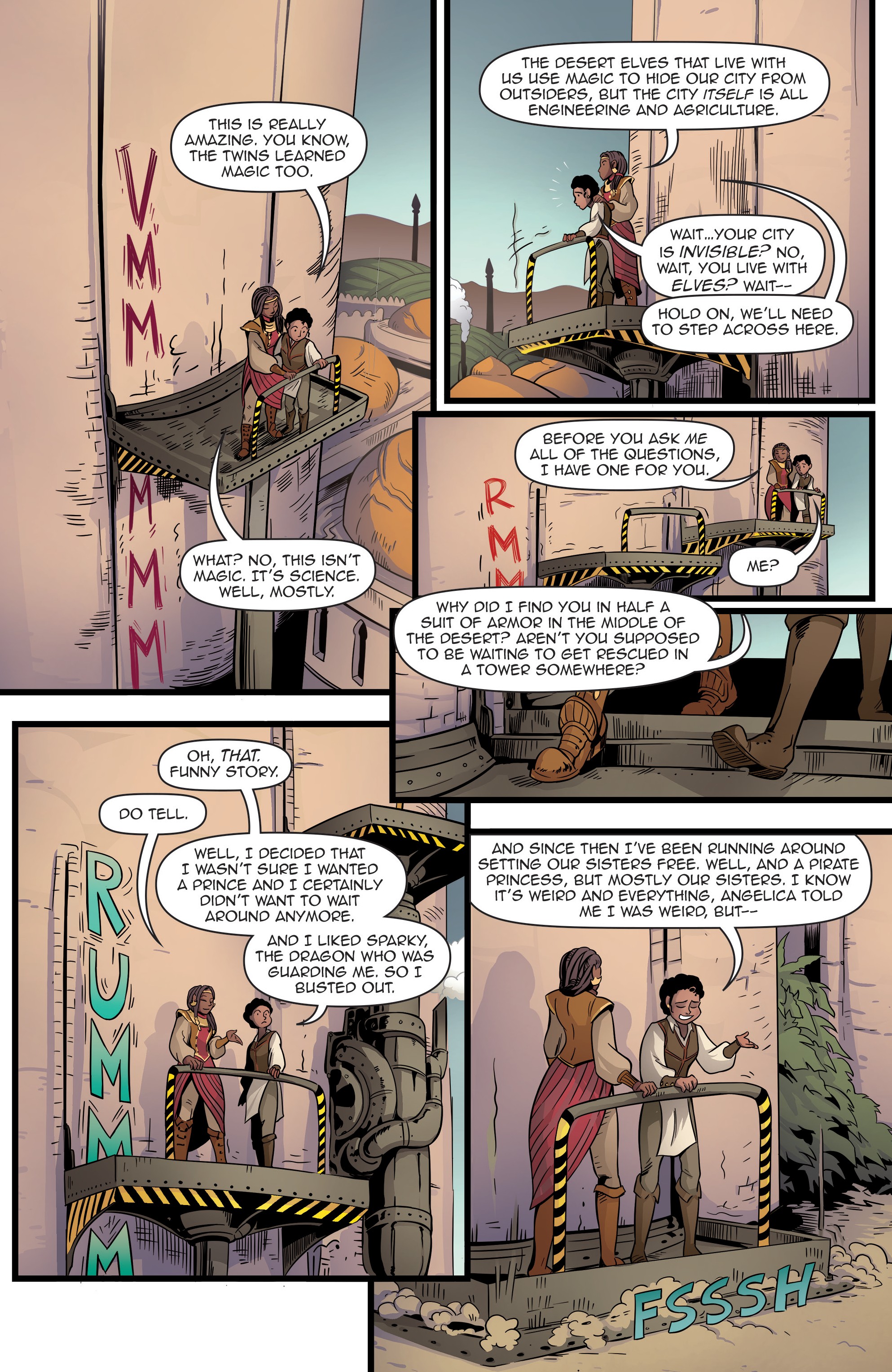 Read online Princeless: Find Yourself comic -  Issue # TPB (Part 1) - 49
