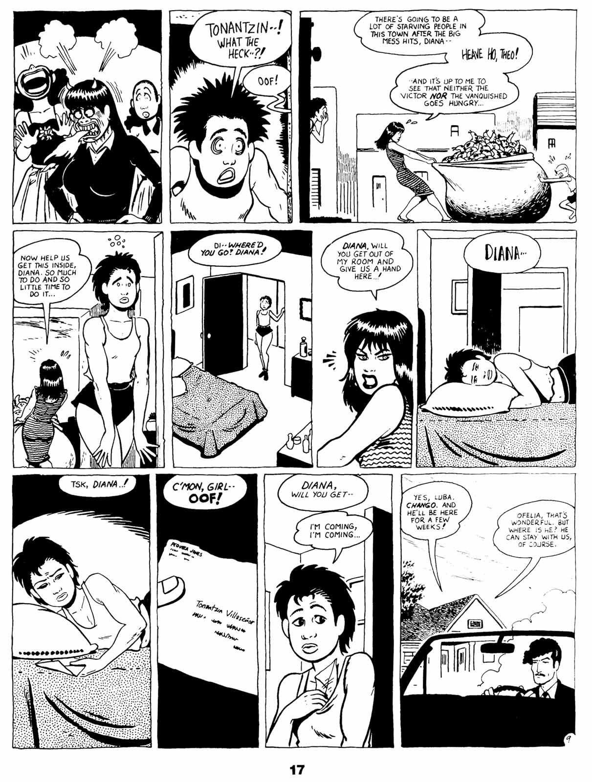 Read online Love and Rockets (1982) comic -  Issue #21 - 19