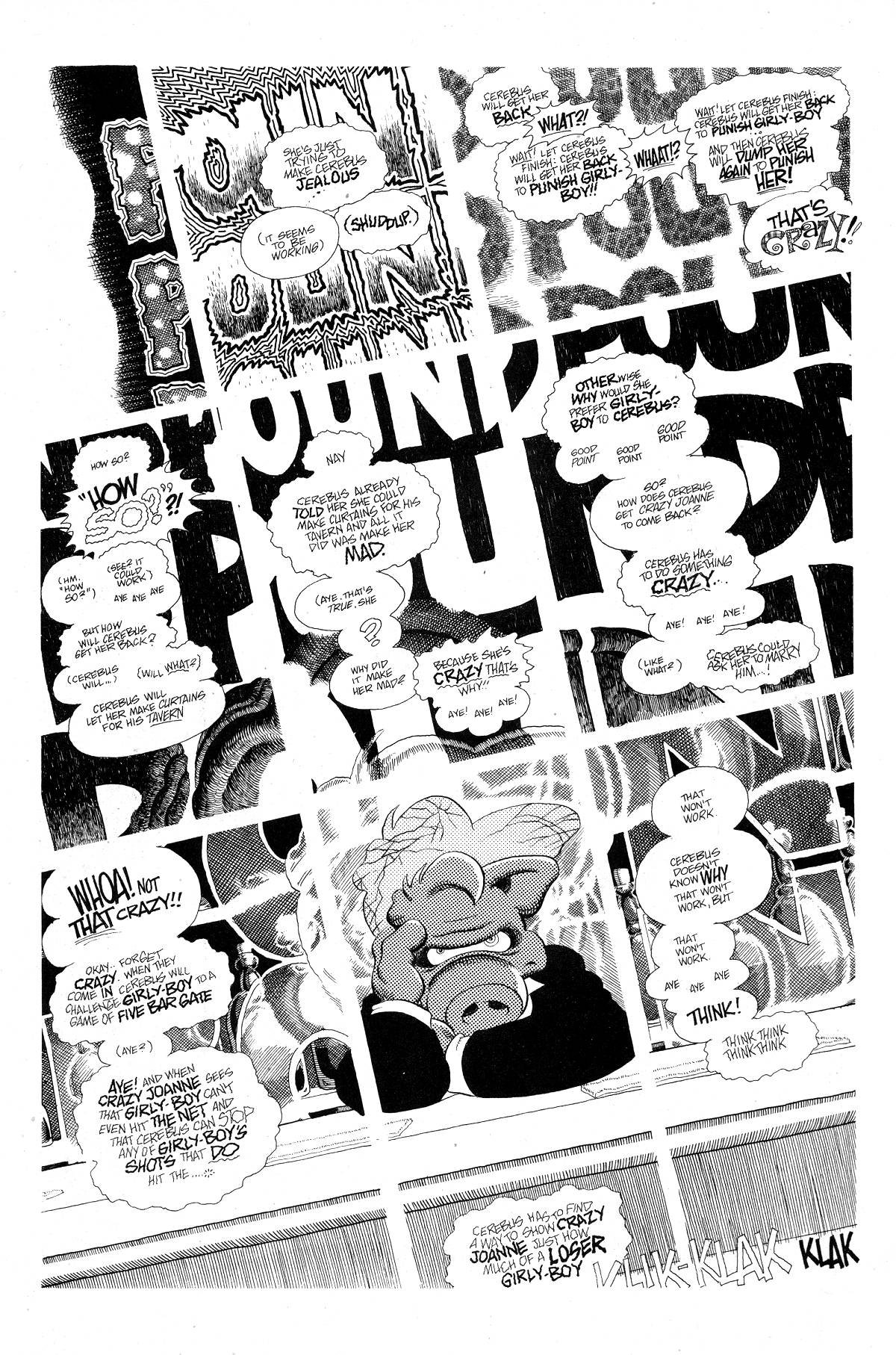 Read online Cerebus comic -  Issue #224 - 3