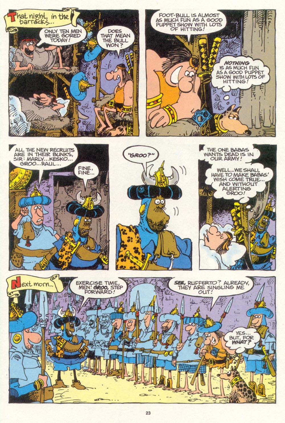 Read online Sergio Aragonés Groo the Wanderer comic -  Issue #106 - 24