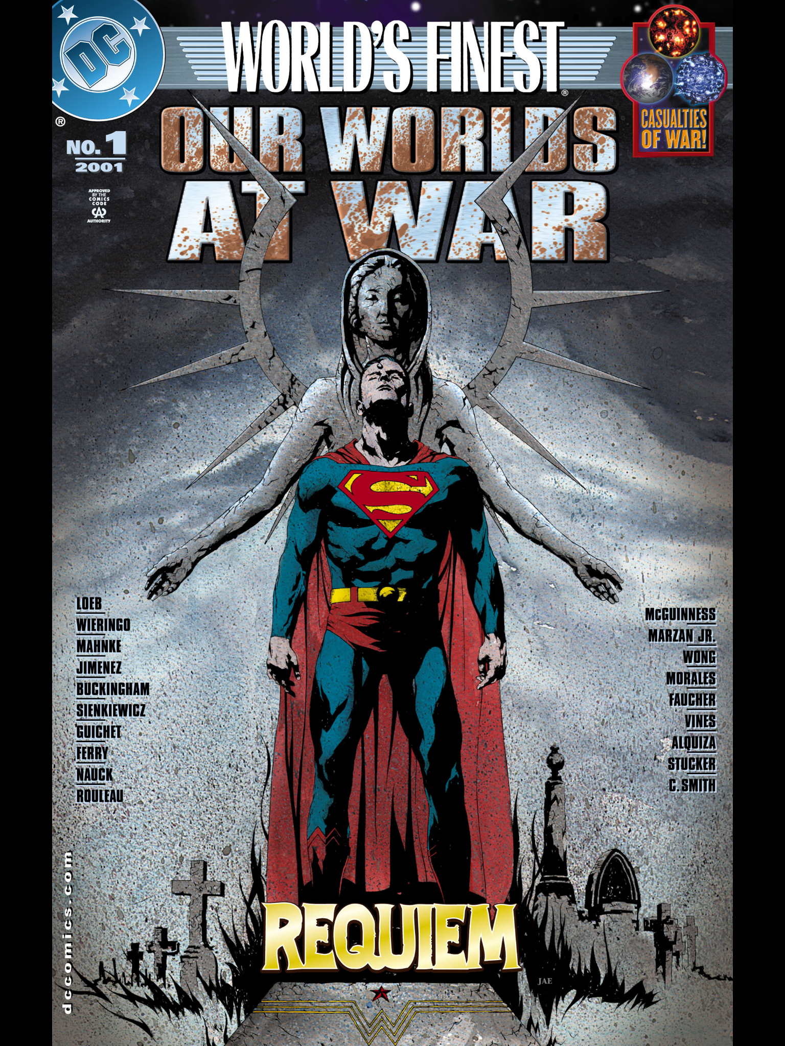 Read online World's Finest: Our Worlds at War comic -  Issue # Full - 1