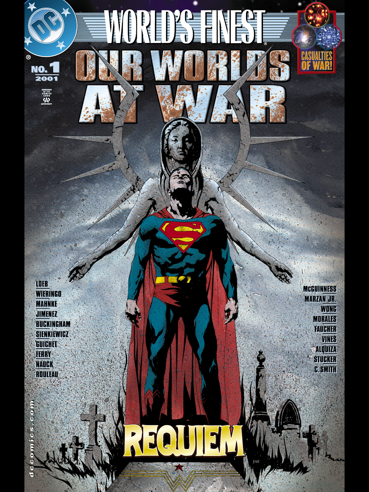 World's Finest: Our Worlds at War issue Full - Page 1