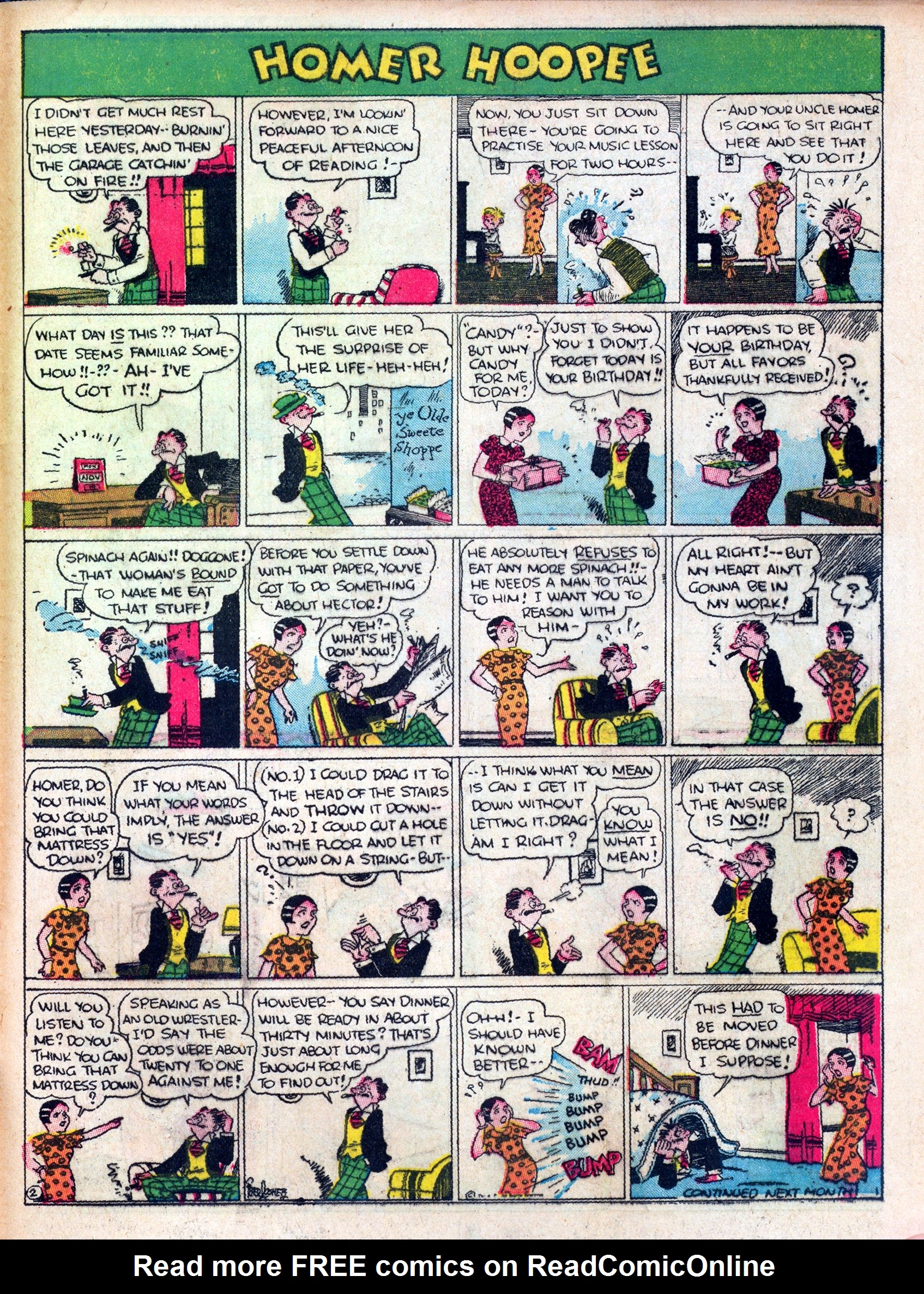 Read online Famous Funnies comic -  Issue #28 - 63