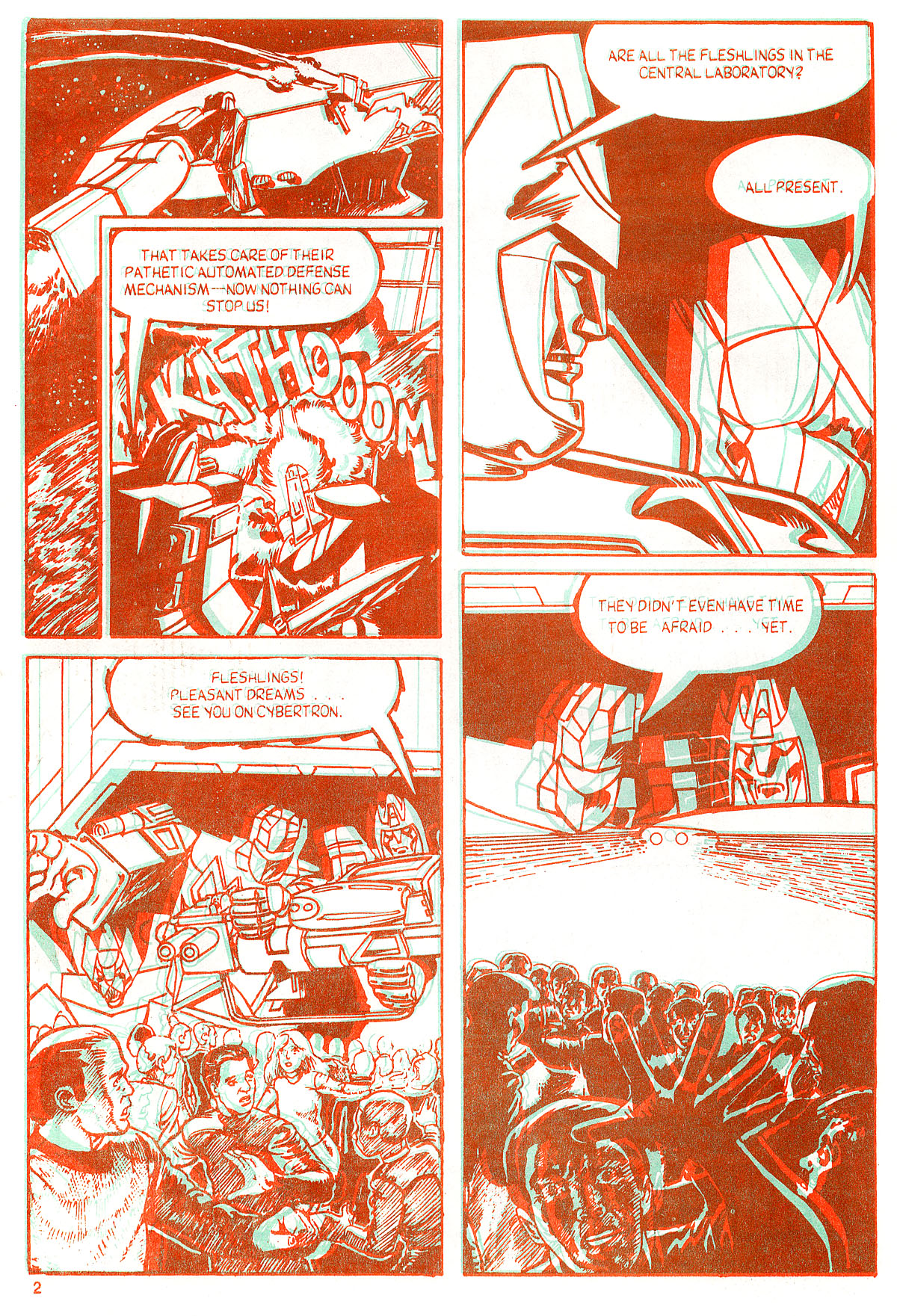Read online Blackthorne 3-D Series comic -  Issue #29 - 4