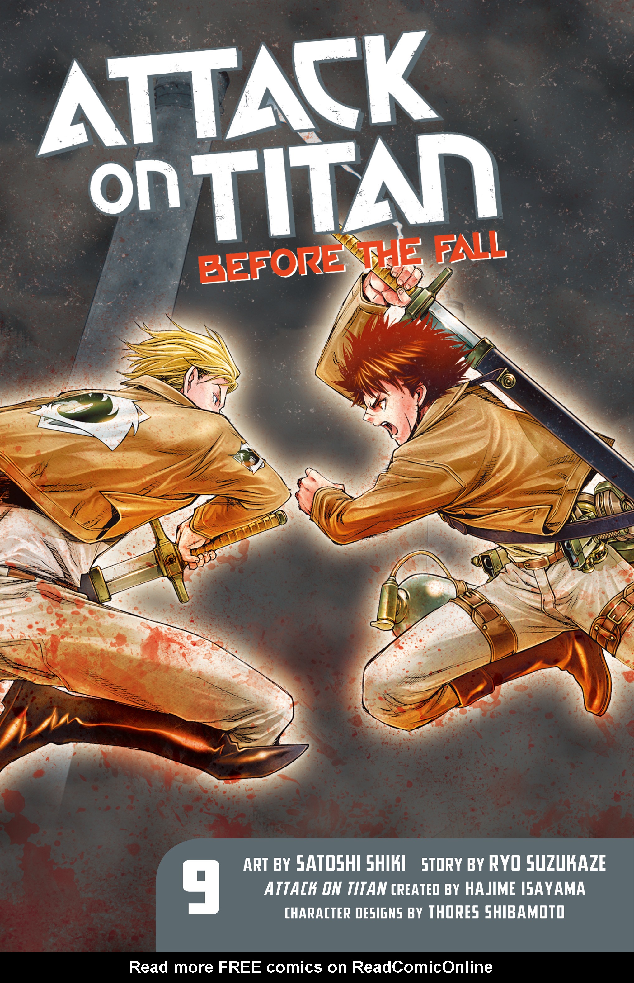 Read online Attack on Titan: Before the Fall comic -  Issue #9 - 1