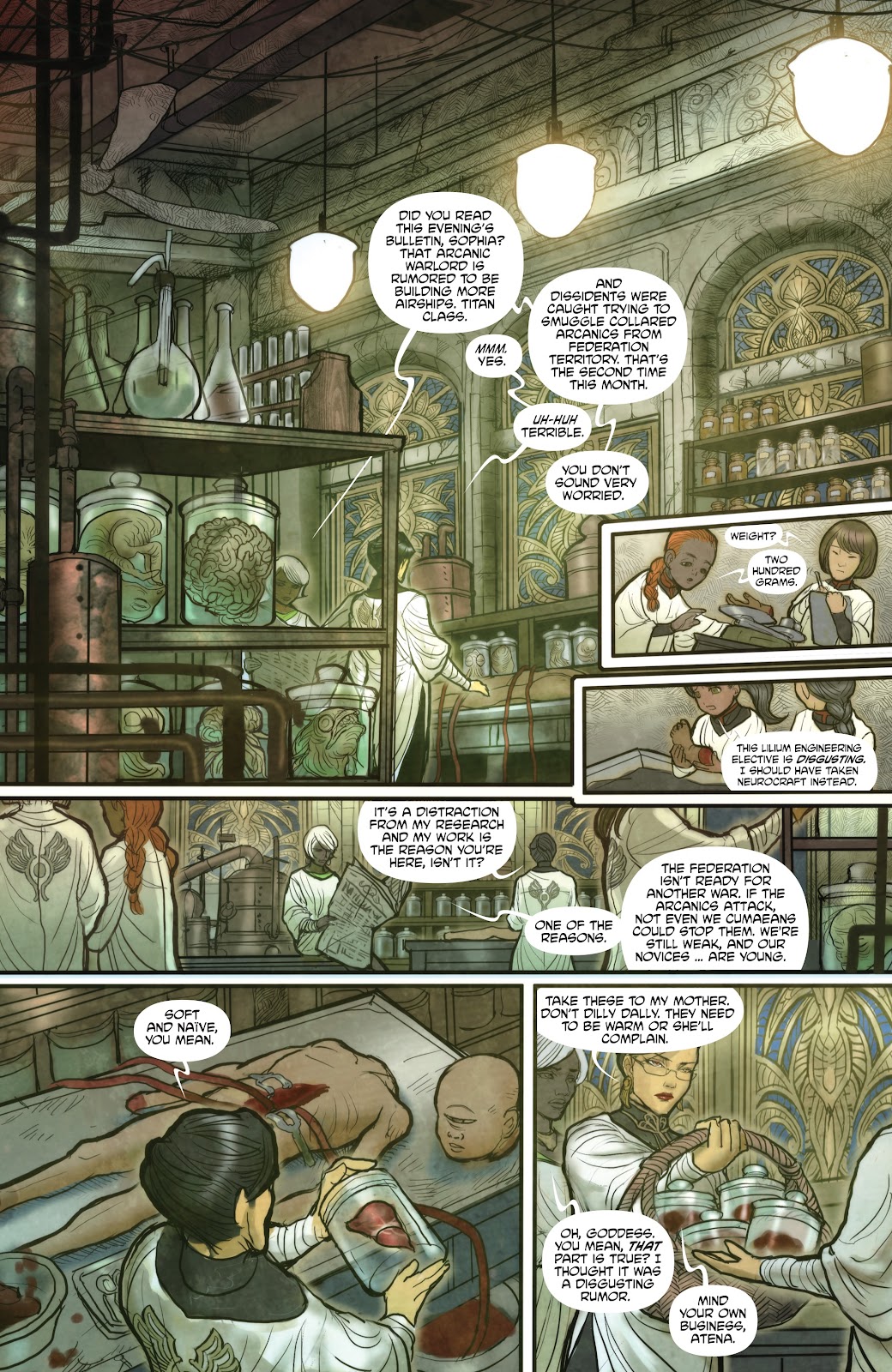 Monstress issue 1 - Page 33