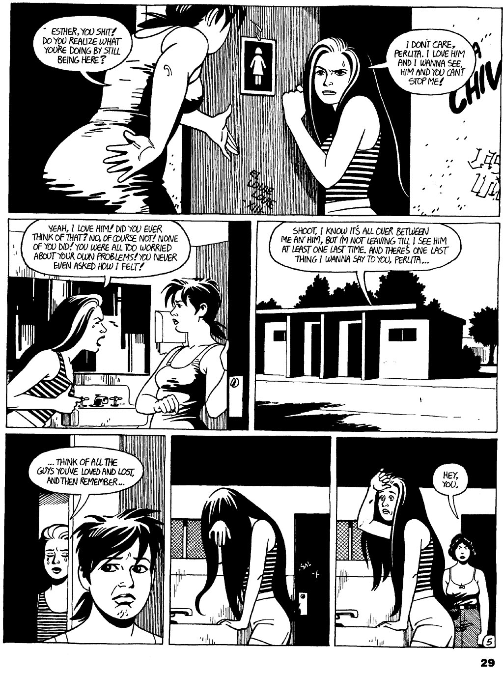 Read online Love and Rockets (1982) comic -  Issue #23 - 31