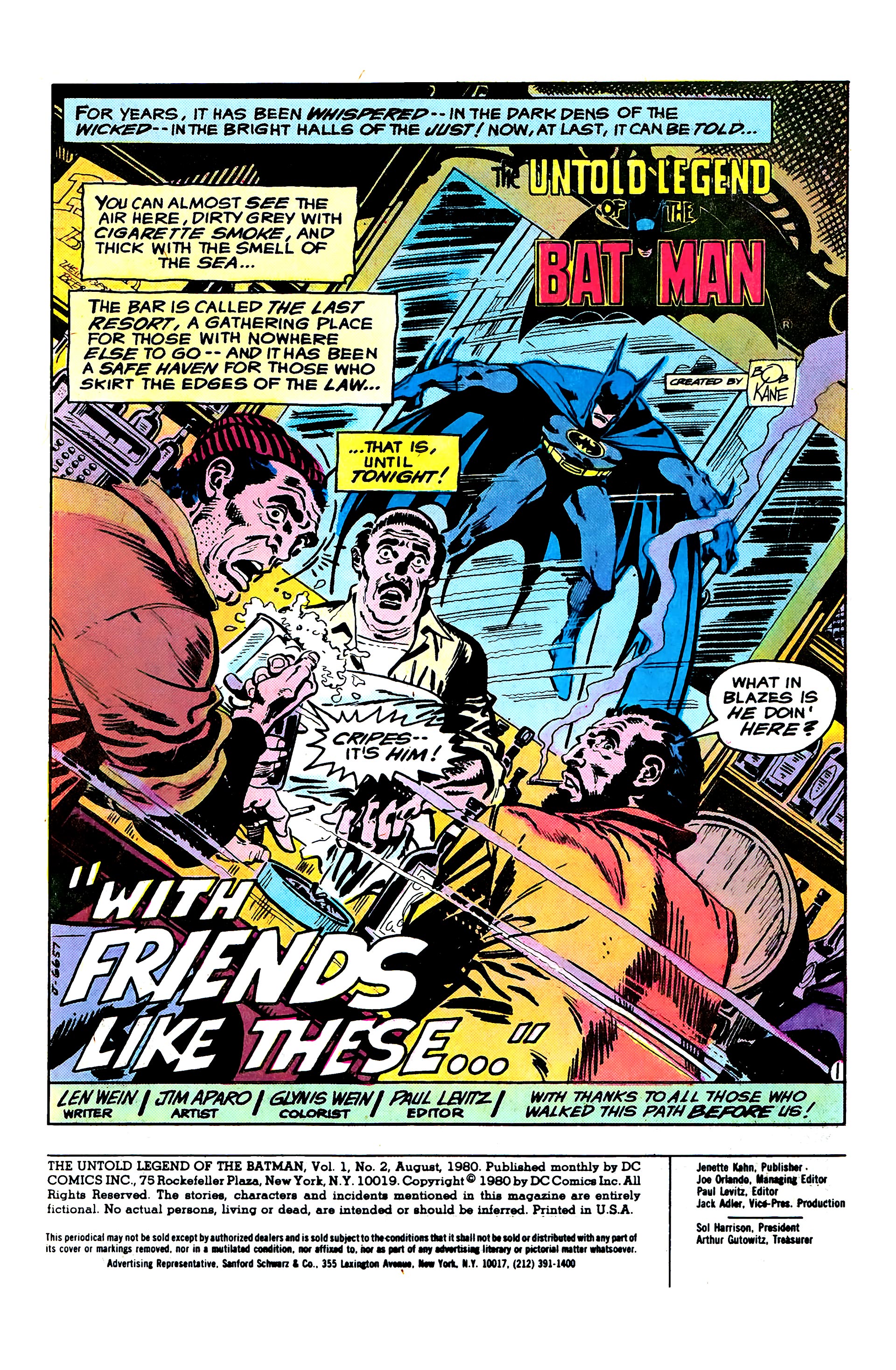 Read online Untold Legend of the Batman comic -  Issue #2 - 3