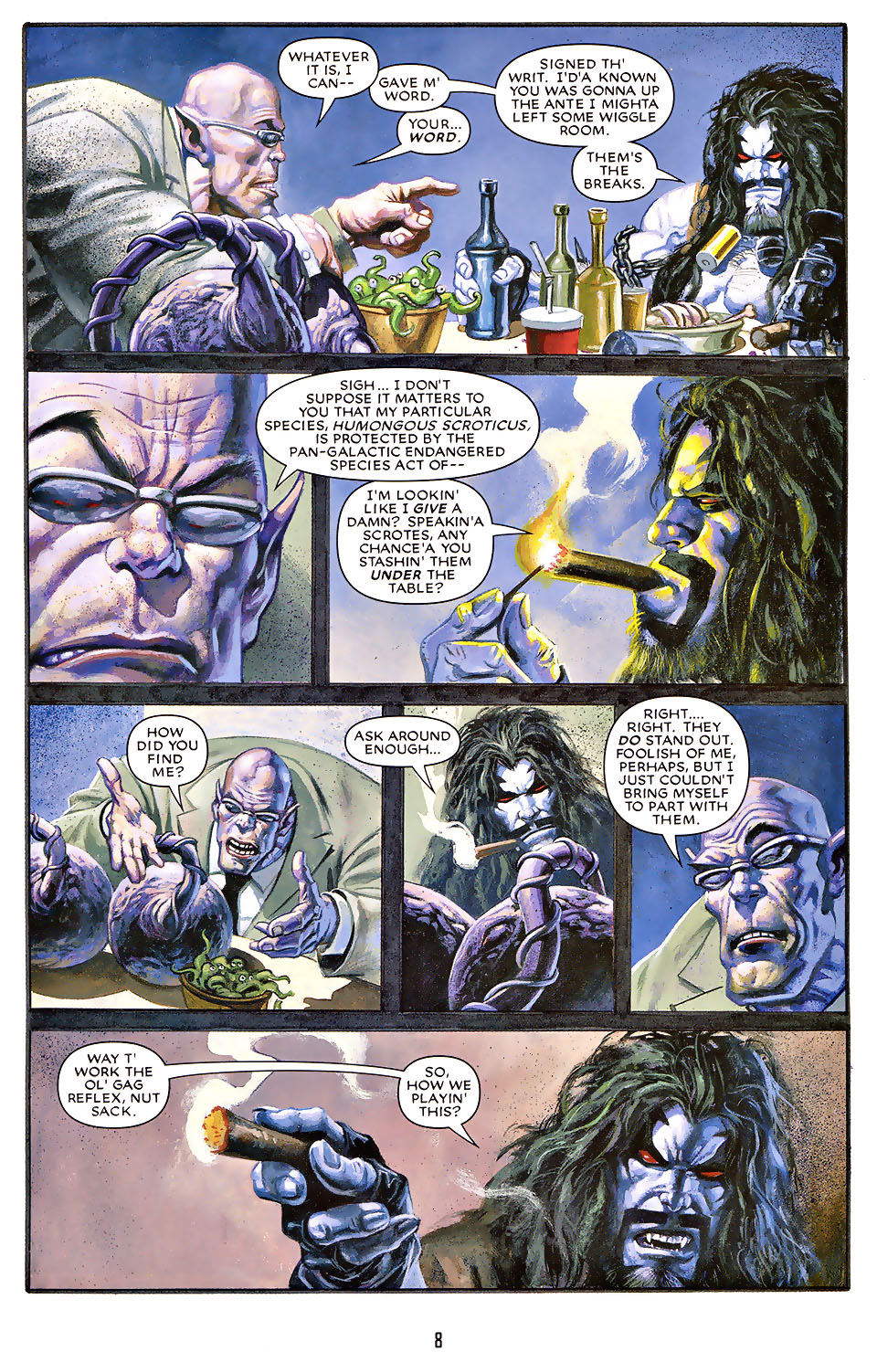 Read online Lobo: Unbound comic -  Issue #1 - 9