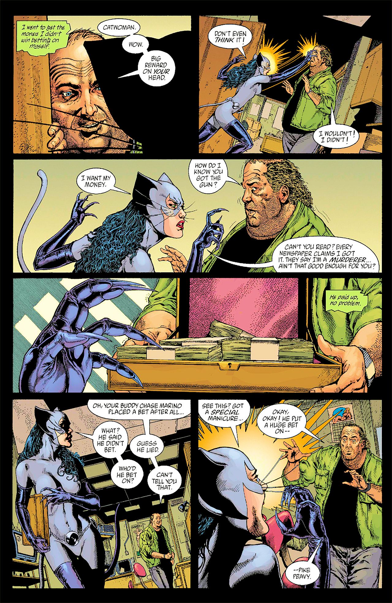 Read online Batman/Catwoman: Trail of the Gun comic -  Issue #2 - 35