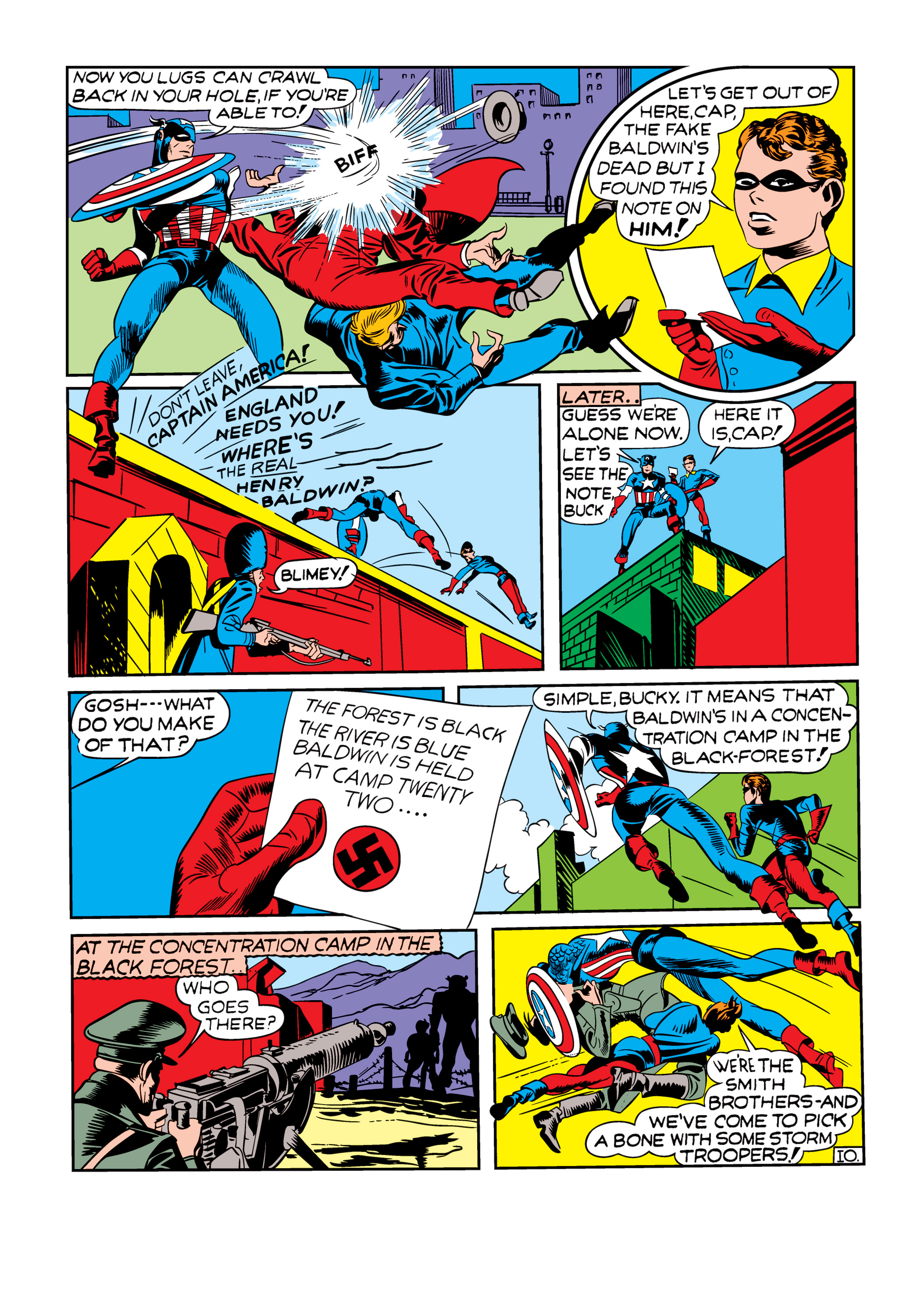 Read online Marvel Masterworks: Golden Age Captain America comic -  Issue # TPB 1 (Part 2) - 3