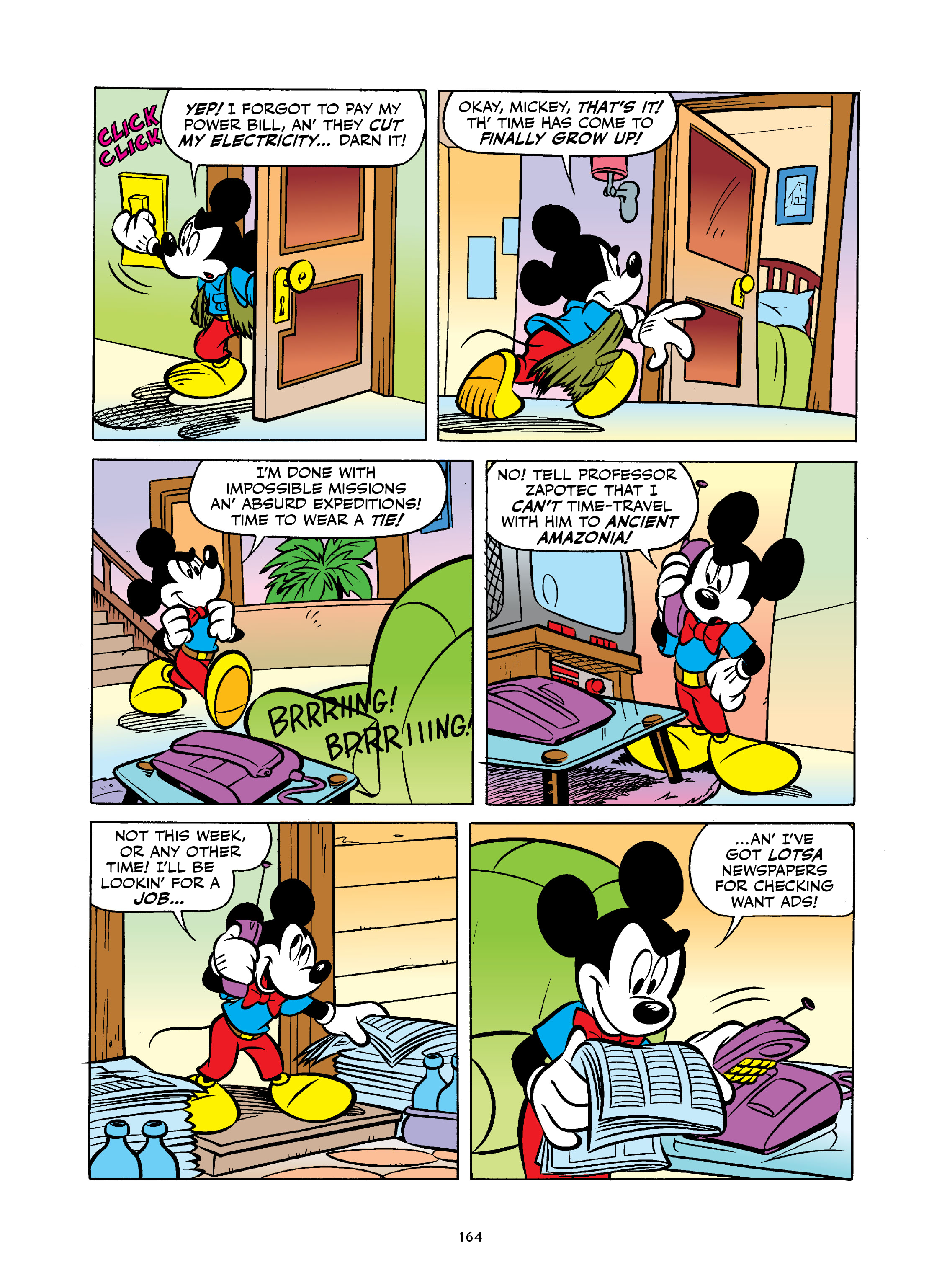Read online Walt Disney's Mickey and Donald: "For Whom the Doorbell Tolls" and Other Tales Inspired by Hemingway comic -  Issue # TPB (Part 2) - 65