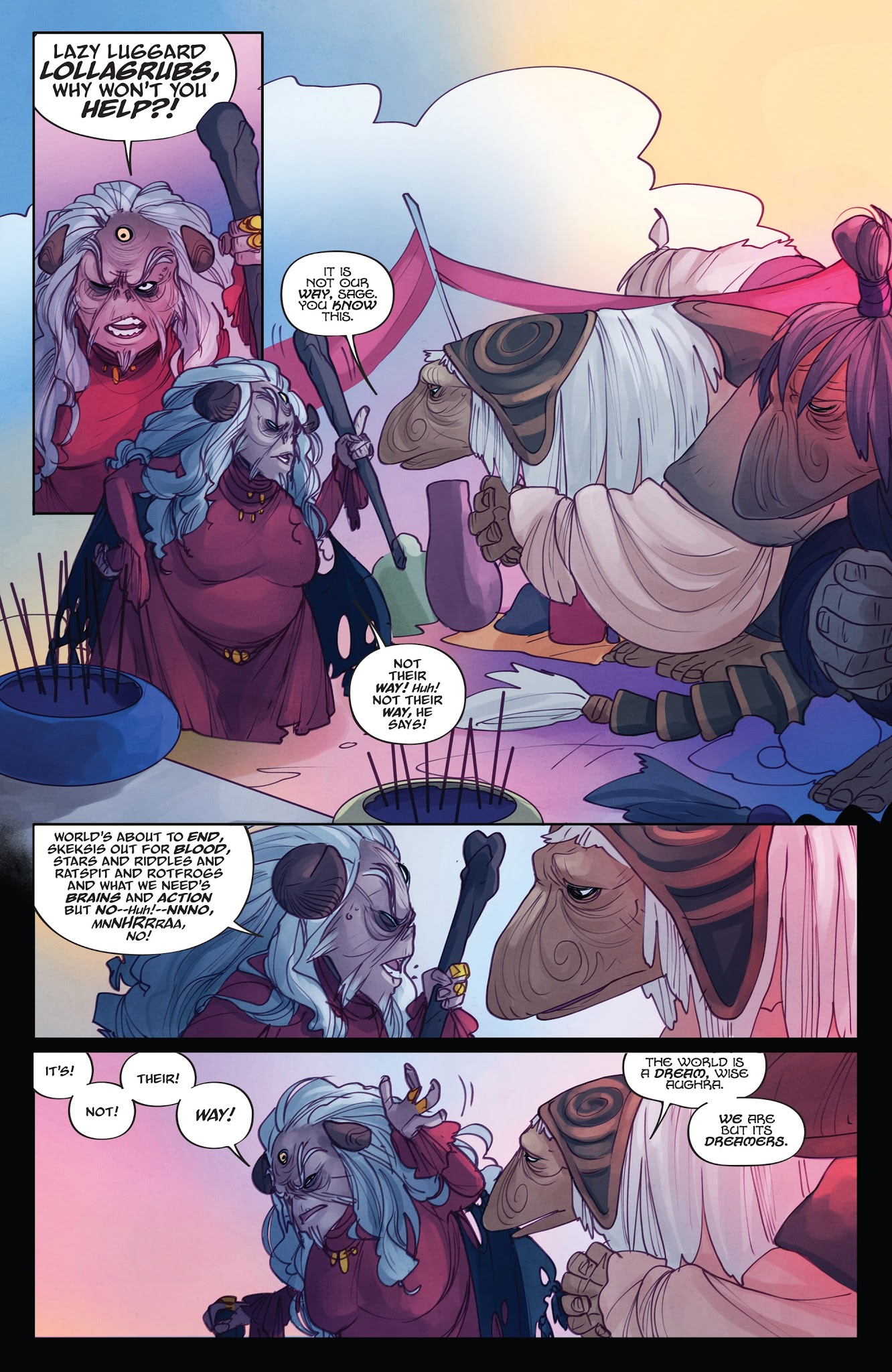 Read online The Power of the Dark Crystal comic -  Issue #4 - 18
