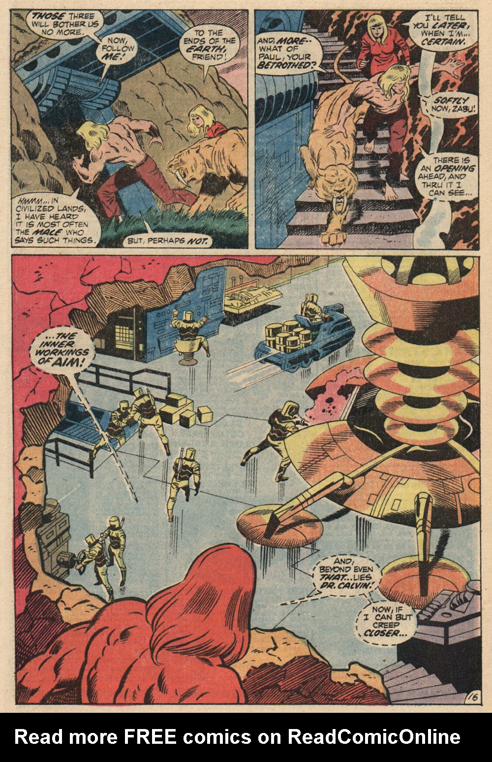 Read online Astonishing Tales (1970) comic -  Issue #13 - 18