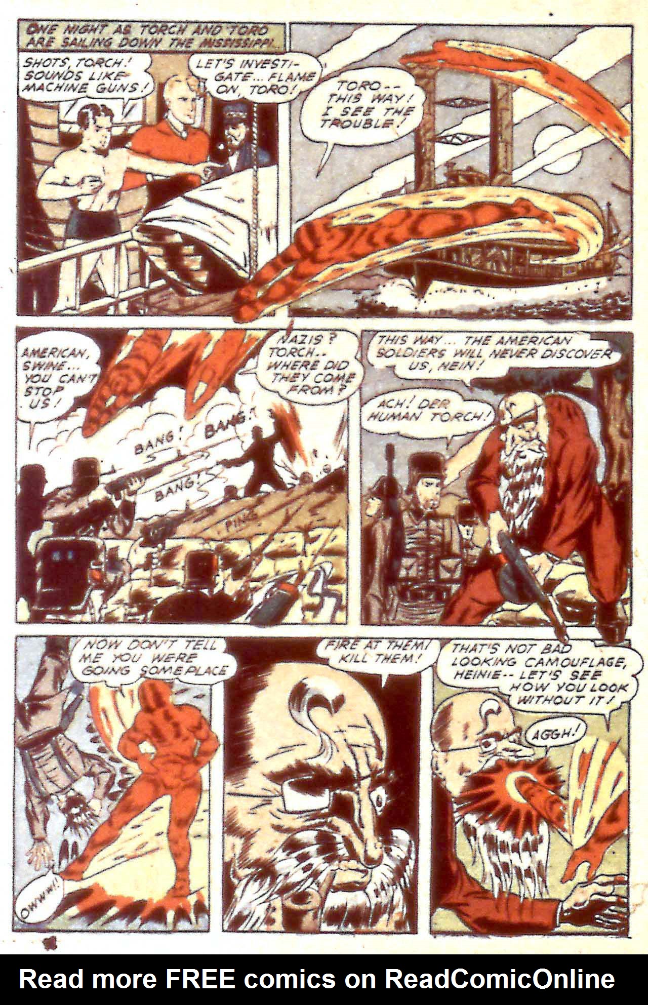 Read online Captain America Comics comic -  Issue #35 - 21